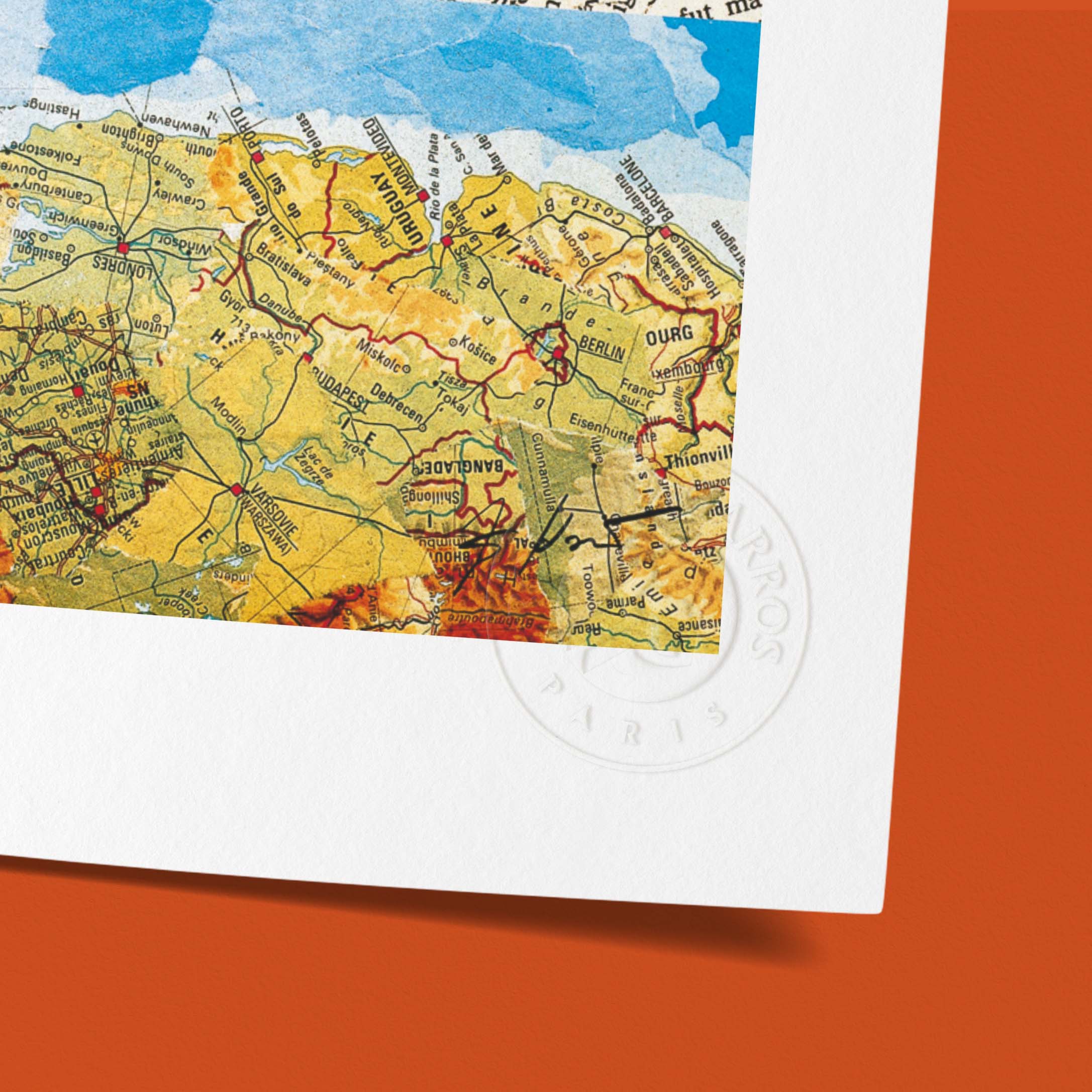 Affiche "Les Imparfaits" Roland-Garros 1986 par Jiri KOLAR