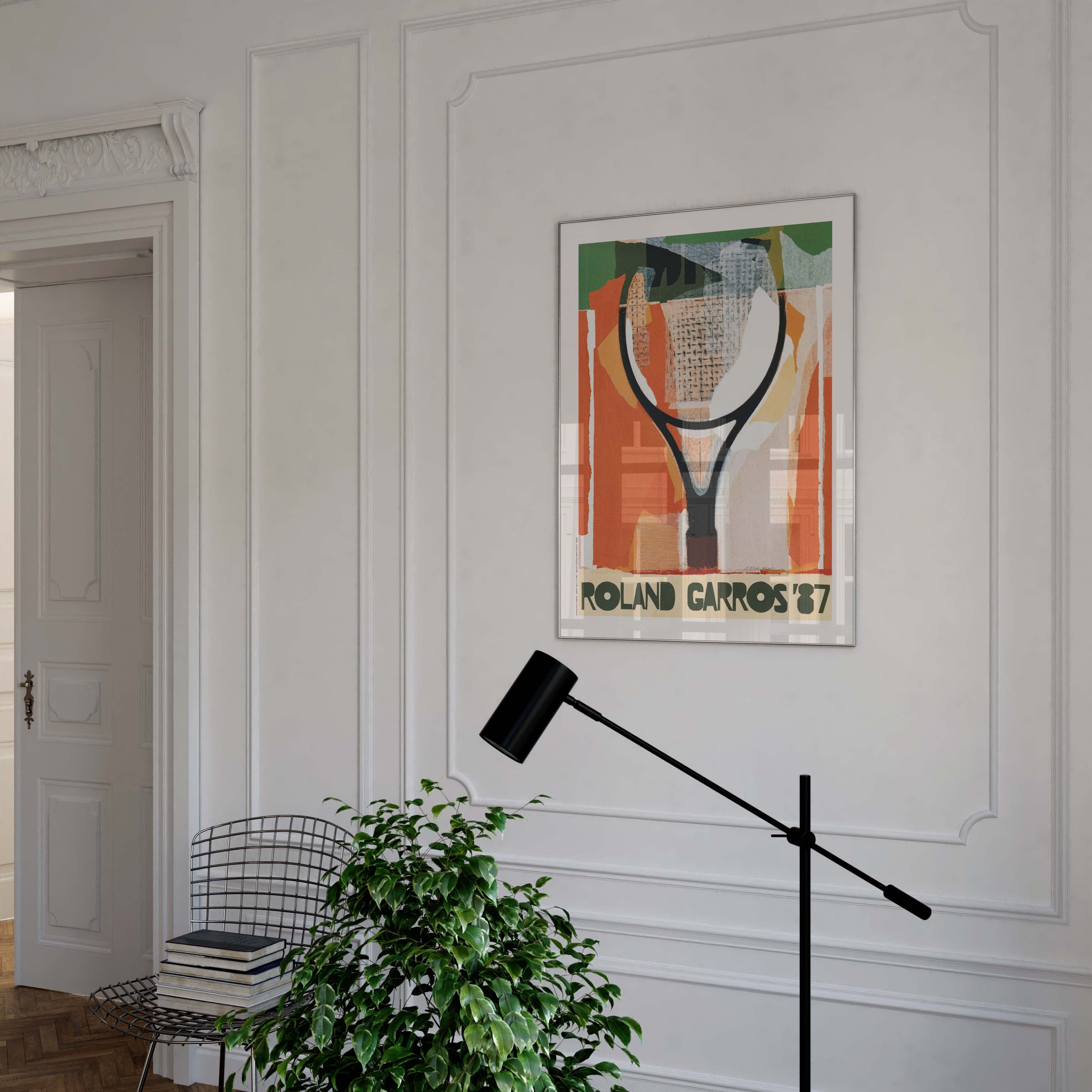 Affiche Roland-Garros 1987 par Gérard TITUS-CARMEL