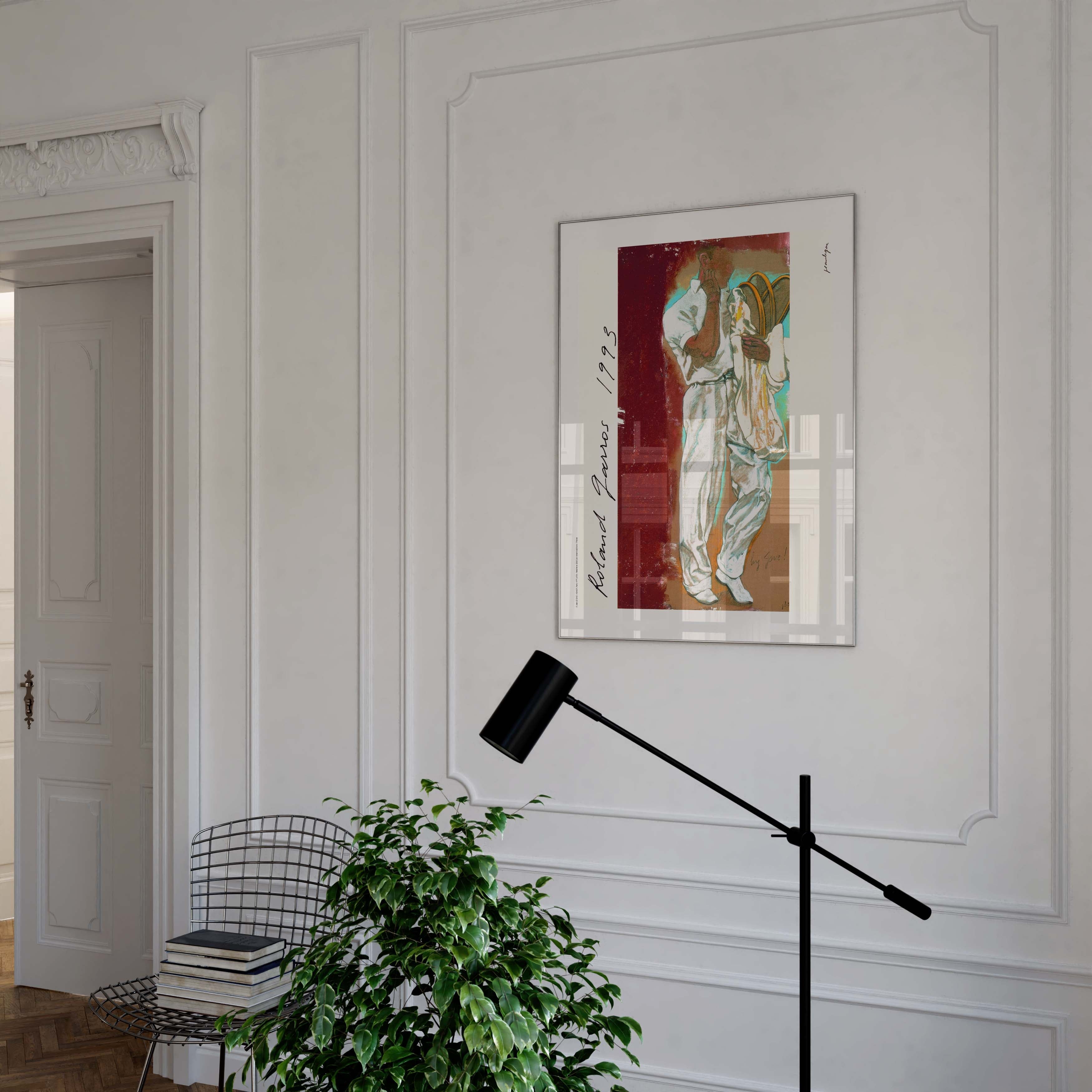 Affiche "Les Imparfaits" Roland-Garros 1993 par Jean LE GAC