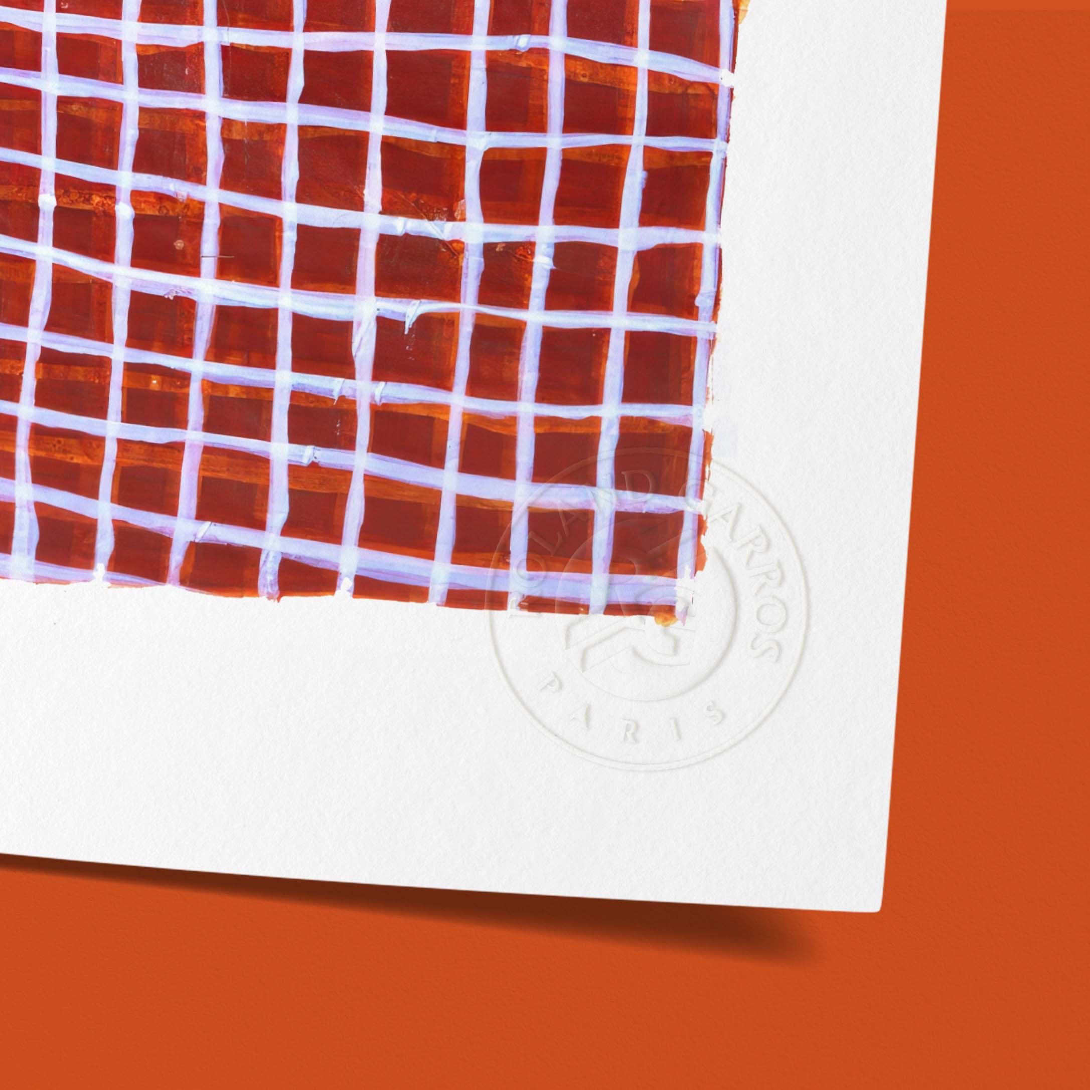 Affiche "Les Imparfaits" Roland-Garros 1996 par Jean-Michel MEURICE