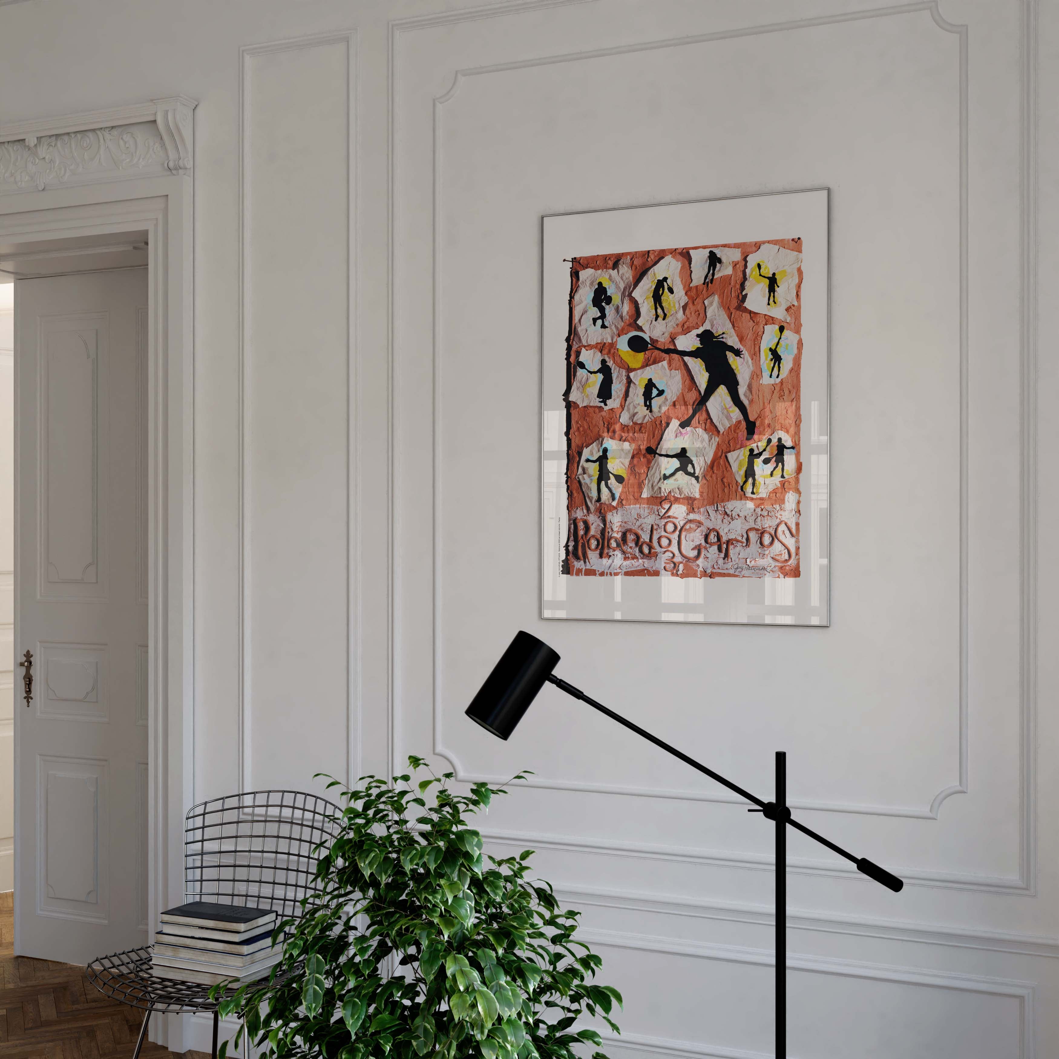 Affiche "Les Imparfaits" Roland-Garros 2003 par Jane HAMMOND