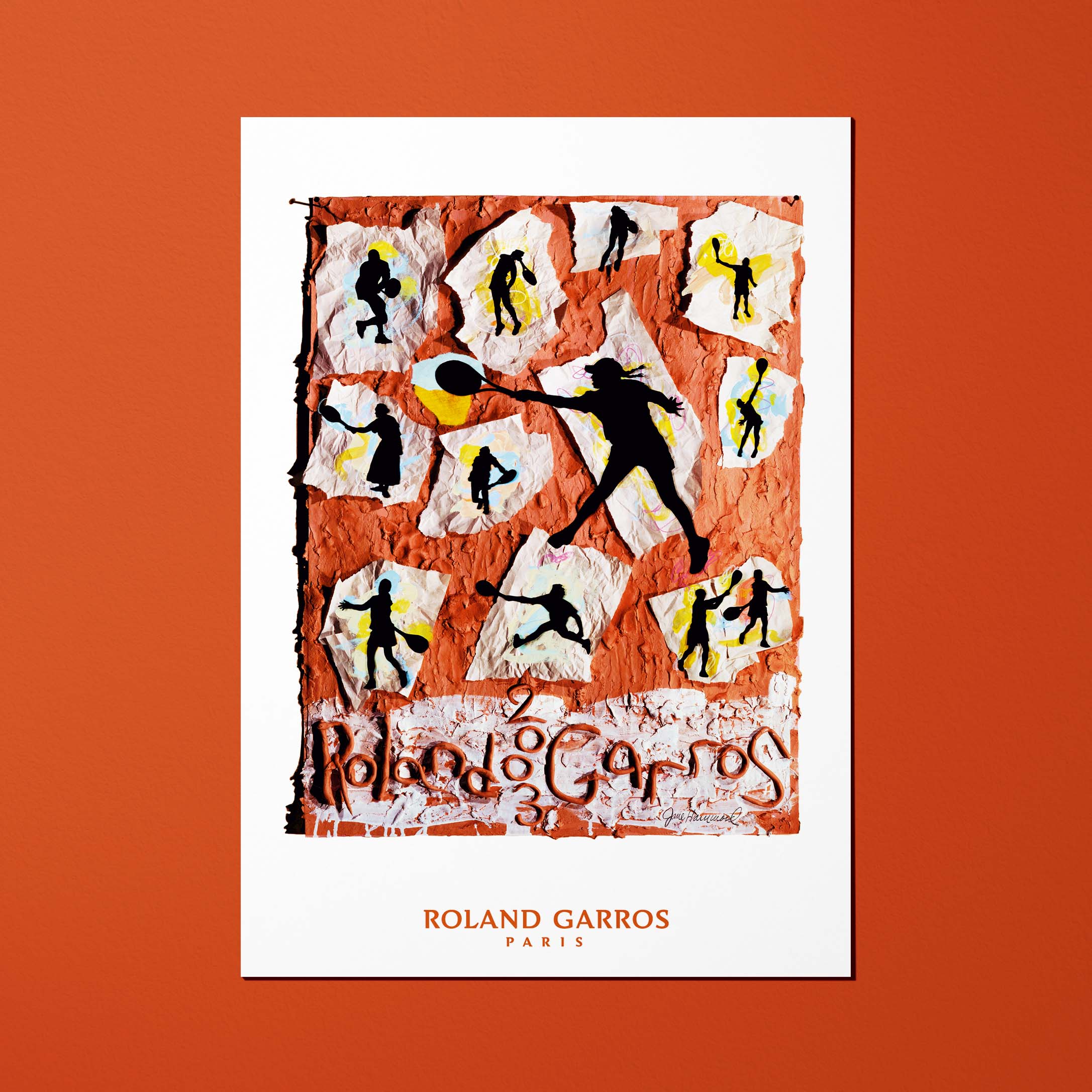 Cartolina Roland-Garros 2003 di Jane HAMMOND