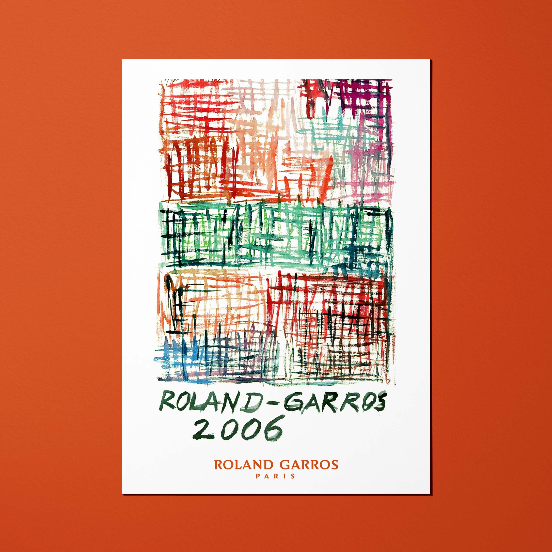 Carte postale Roland-Garros 2006 par Günther FÖRG