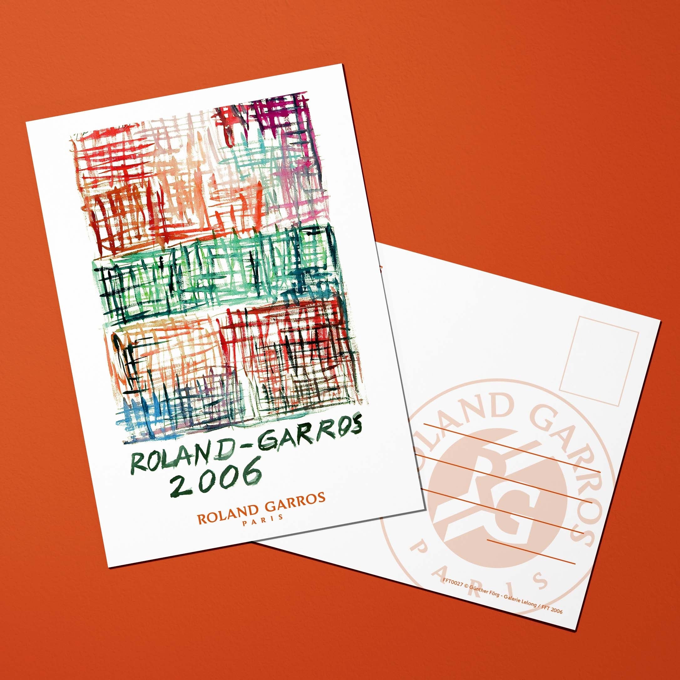 Carte postale Roland-Garros 2006 par Günther FÖRG