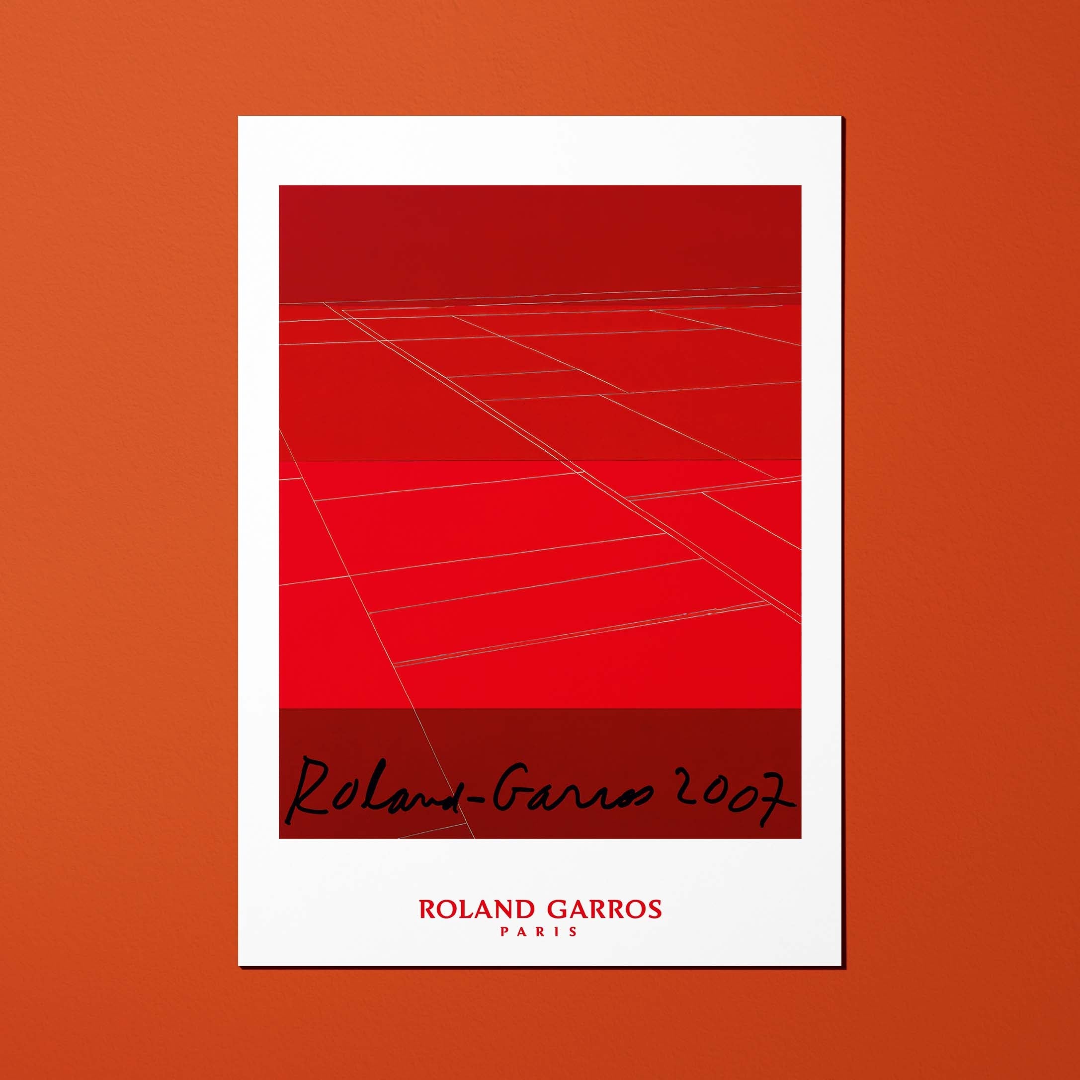 Carte postale Roland-Garros 2007 par Kate SHEPHERD