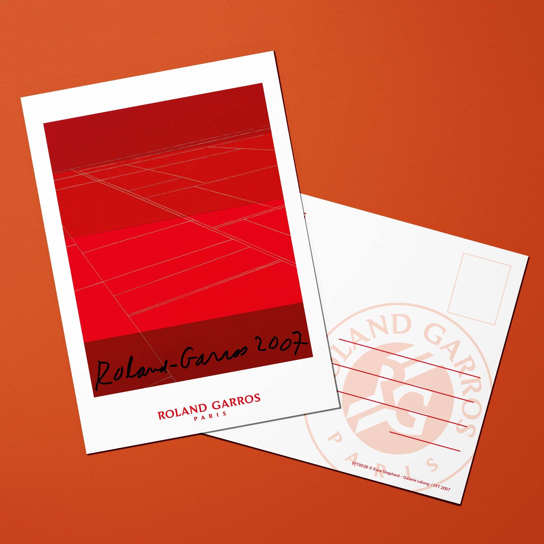 Carte postale Roland-Garros 2007 par Kate SHEPHERD