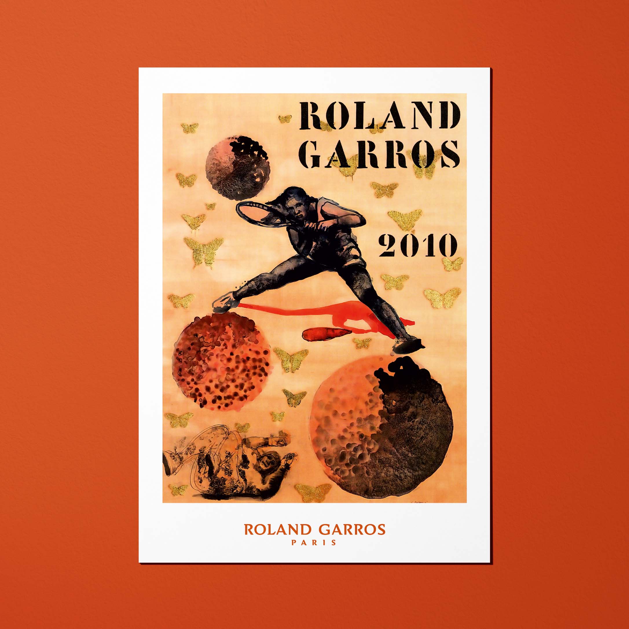 Cartolina di Roland-Garros 2010 di Nalini MALANI