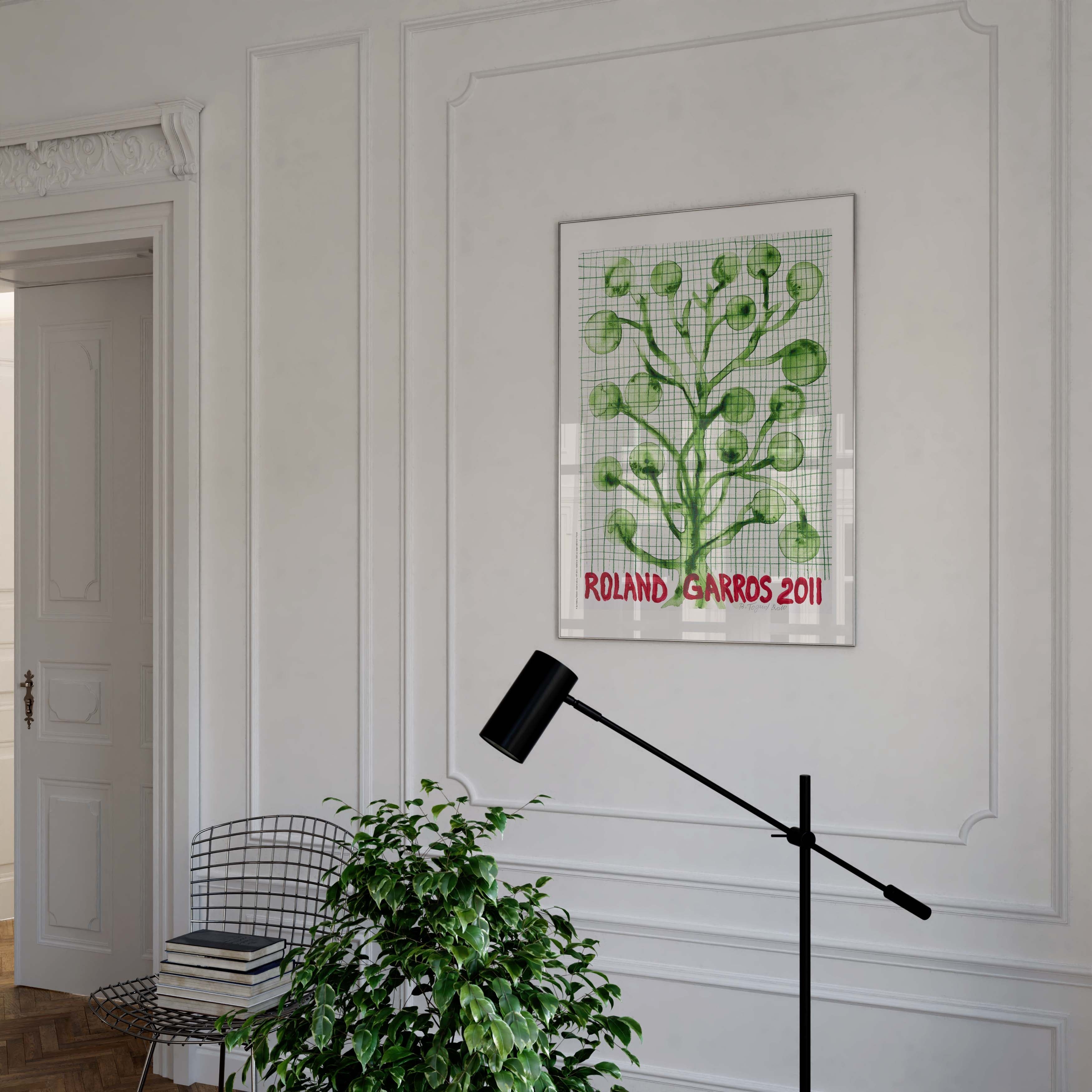 Affiche "Les Imparfaits" Roland-Garros 2011 par Barthélémy TOGUO