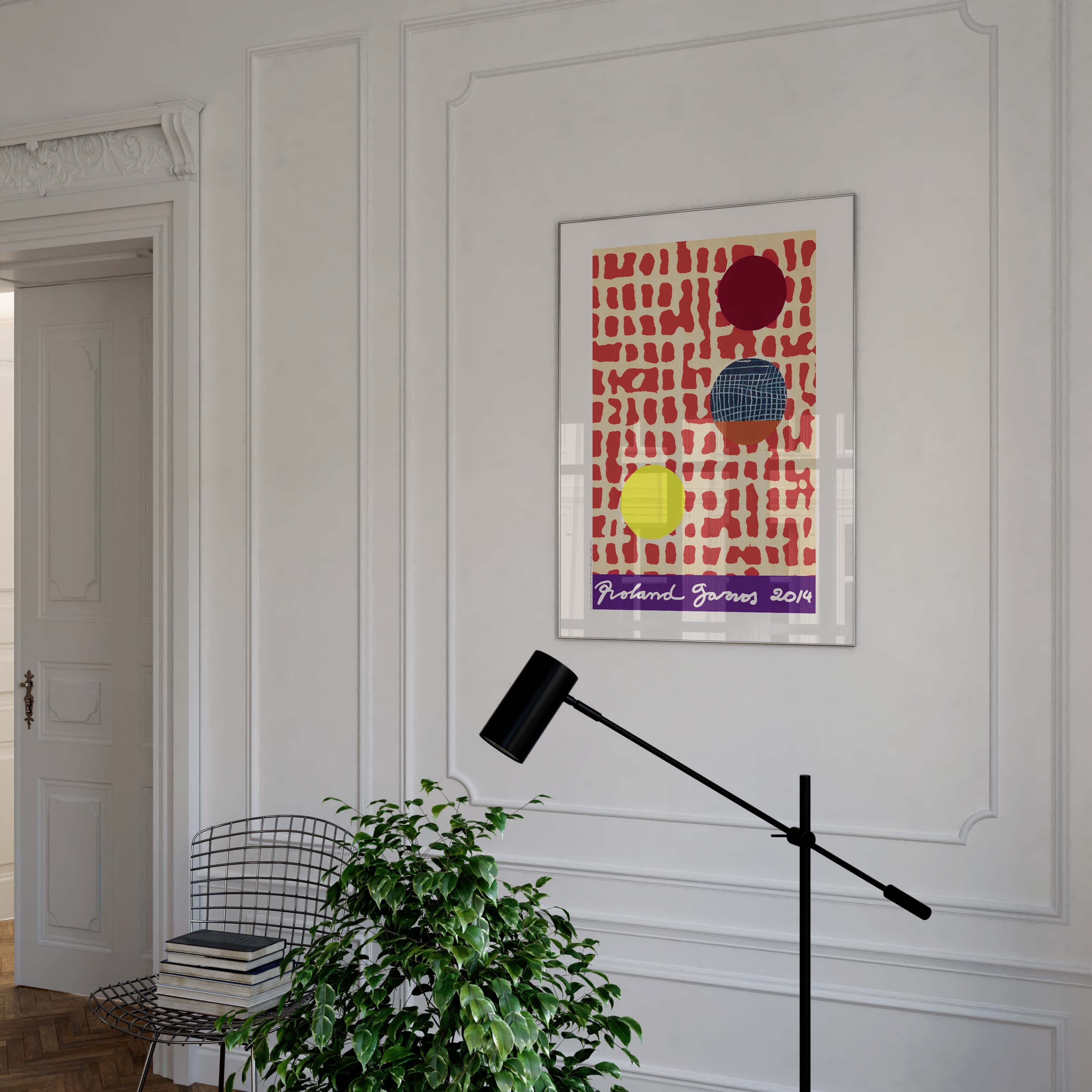 Affiche "Les Imparfaits" Roland-Garros 2014 par Juan USLE