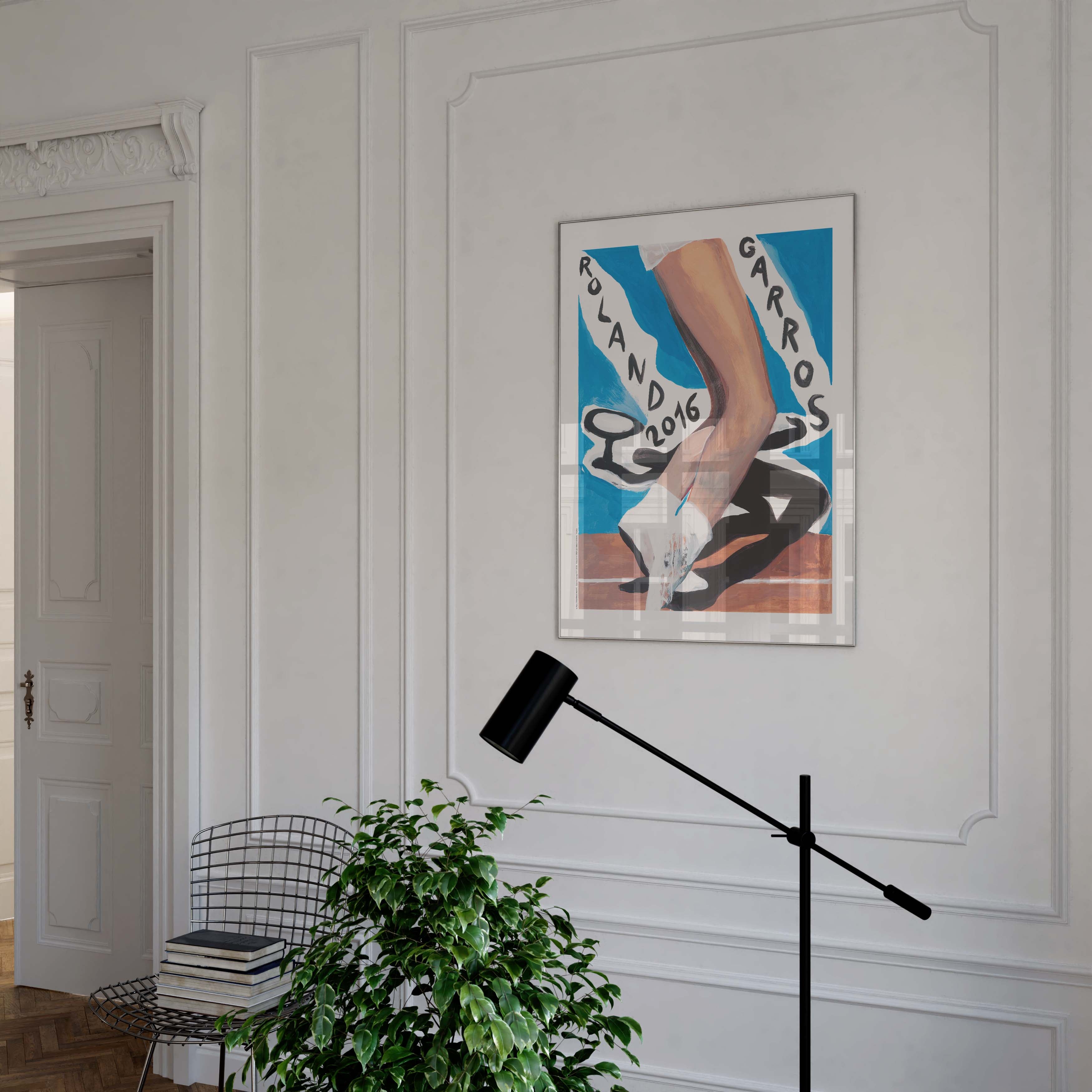 Affiche "Les Imparfaits" Roland-Garros 2016 par Marc DESGRANDCHAMPS