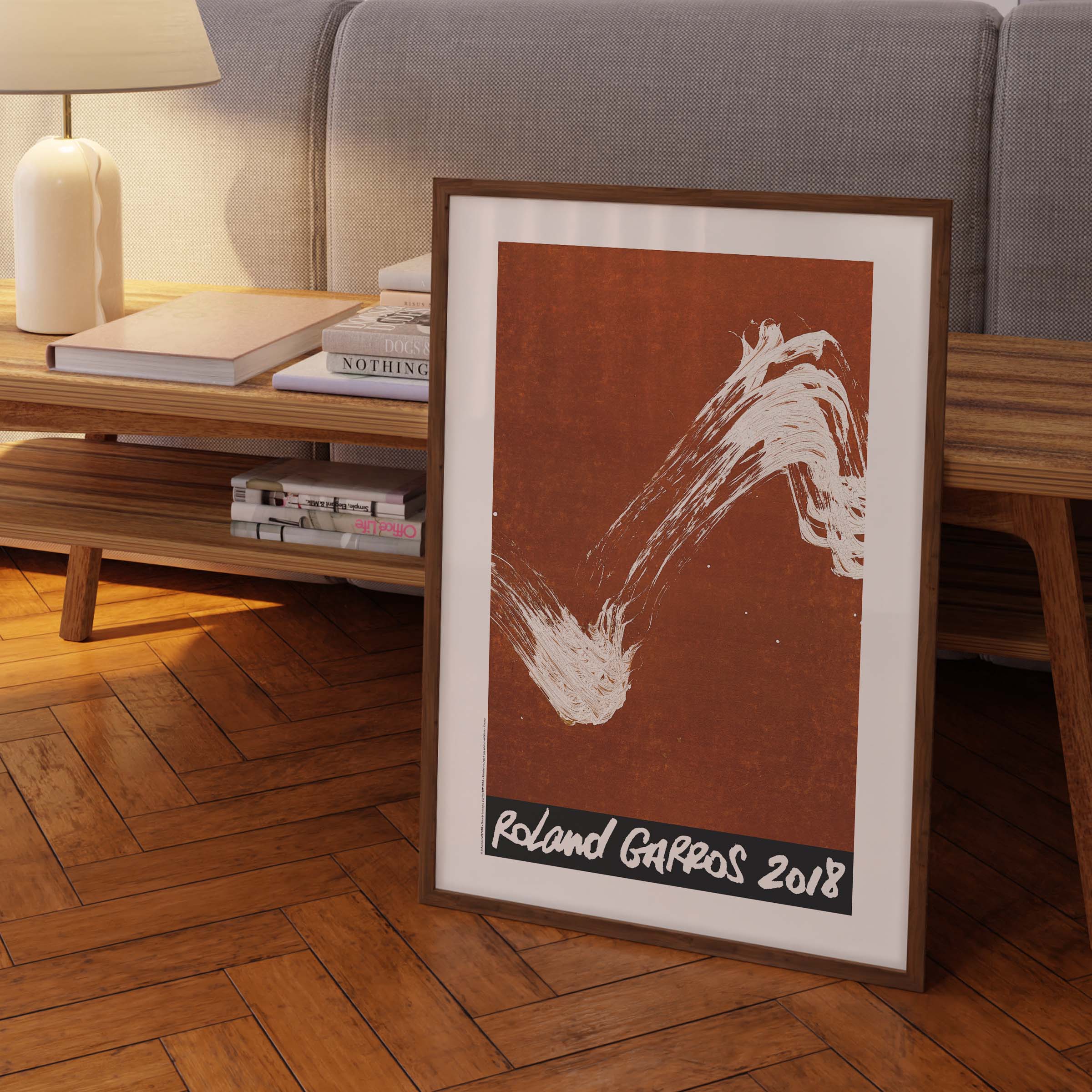Affiche Roland-Garros 2018 par Fabienne VERDIER