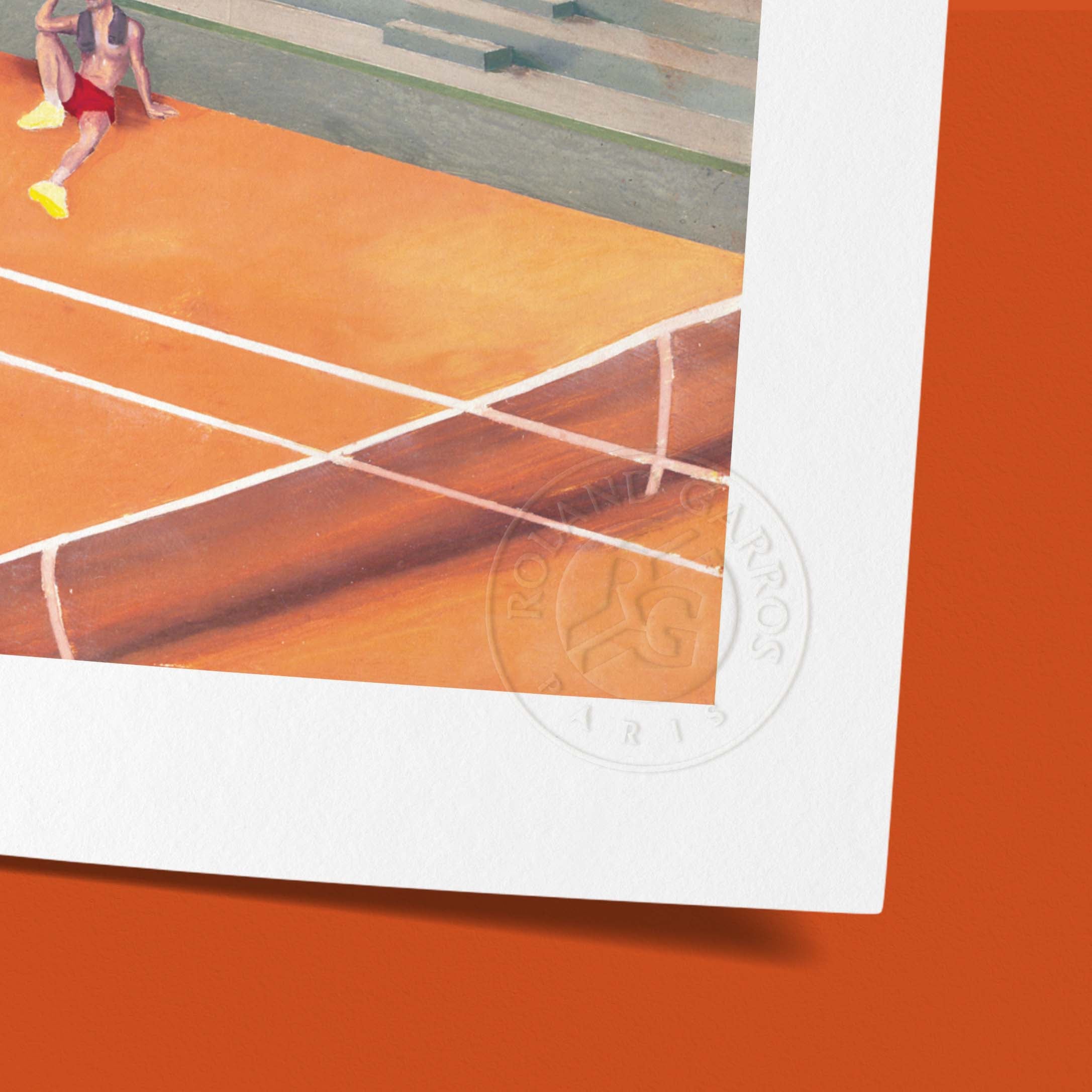 Affiche Roland-Garros 2021 par Jean CLARACQ