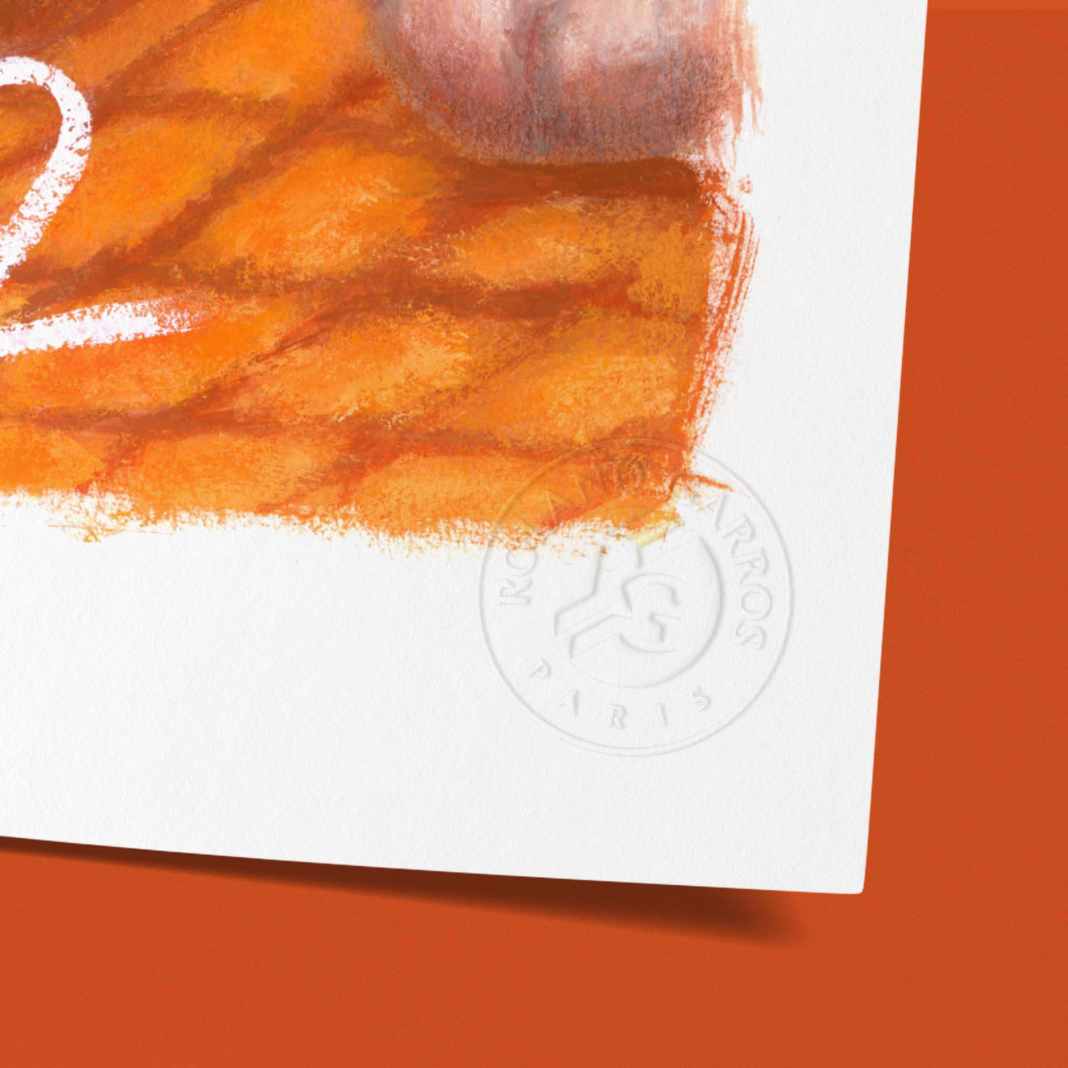 Affiche "Les Imparfaits" Roland-Garros 2022 par Louise SARTOR