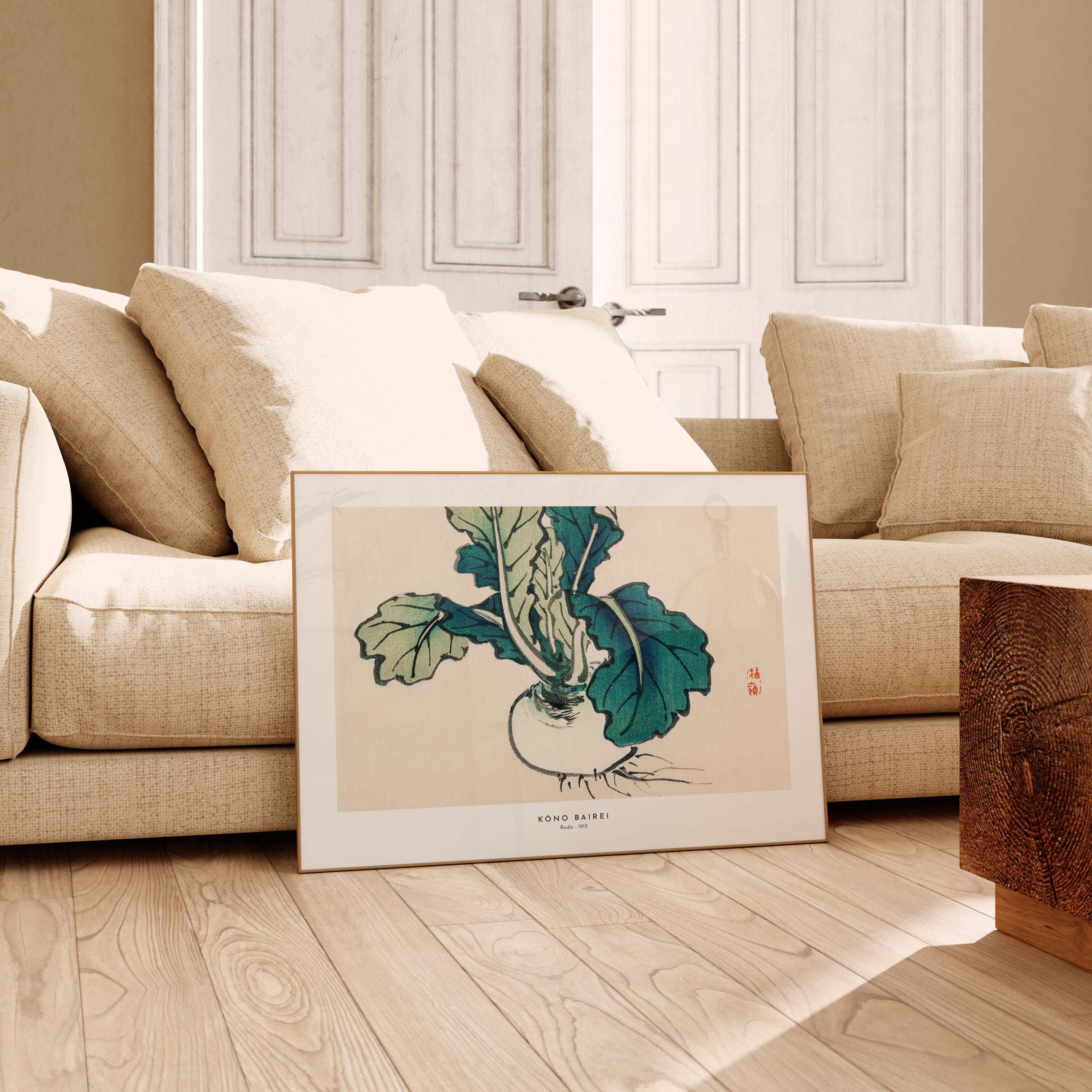 Estampe japonaise - Radis-oneart.fr