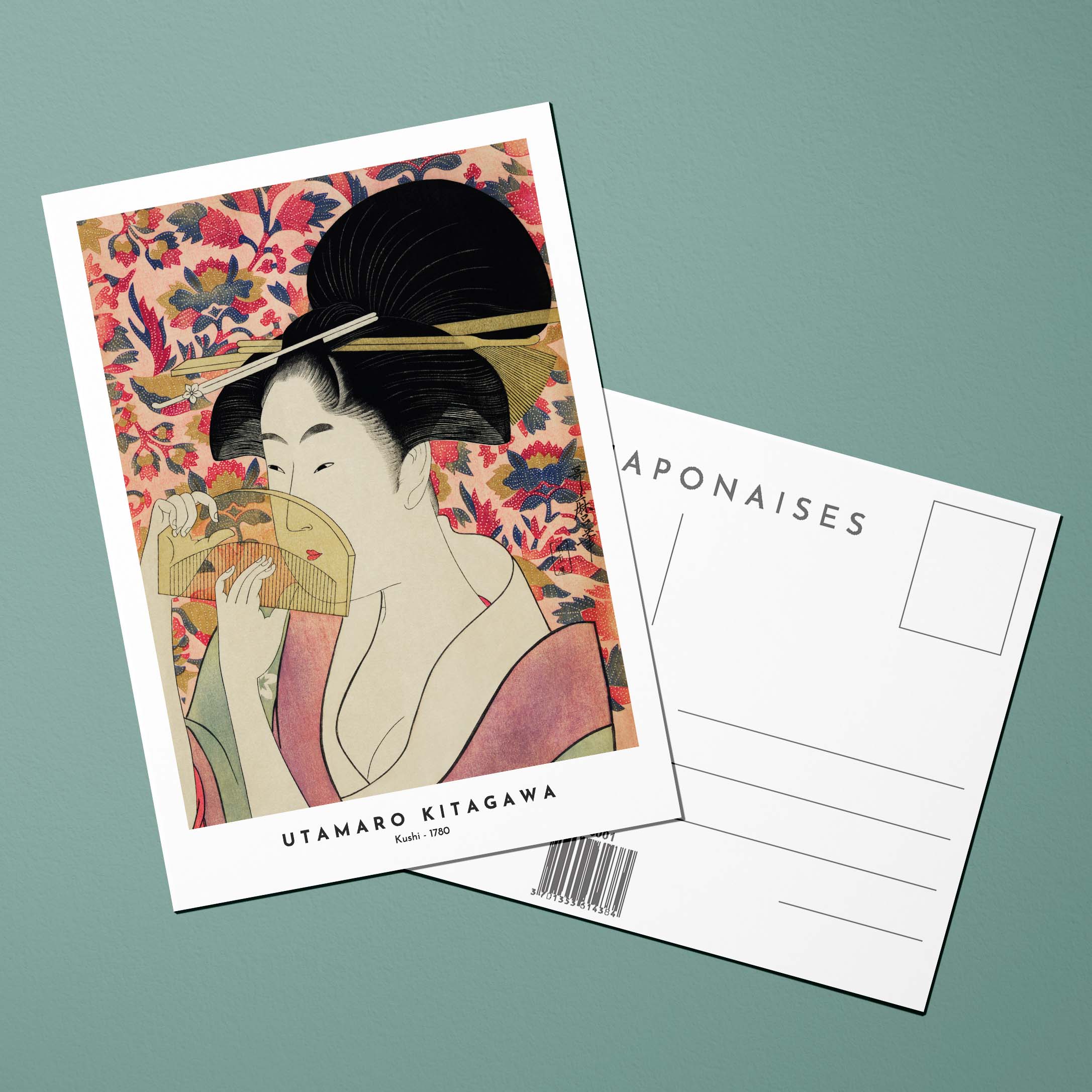 Cartolina Stampe giapponesi Kushi