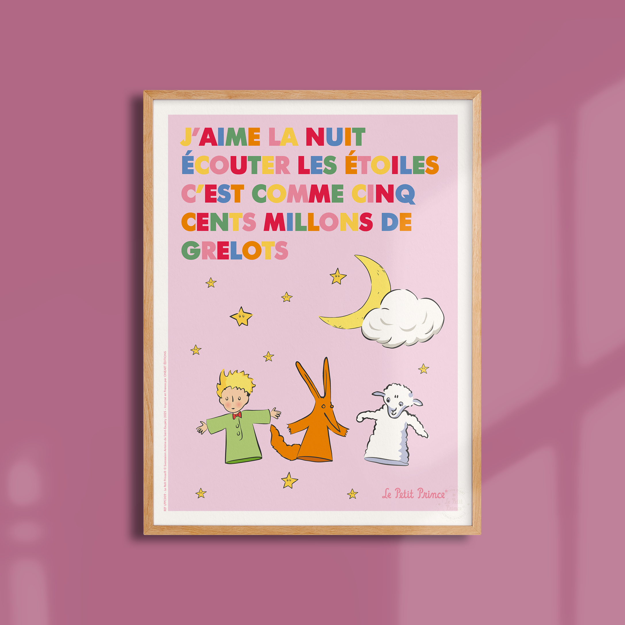 Affiche Le Petit Prince en Couleur, Marionnettes