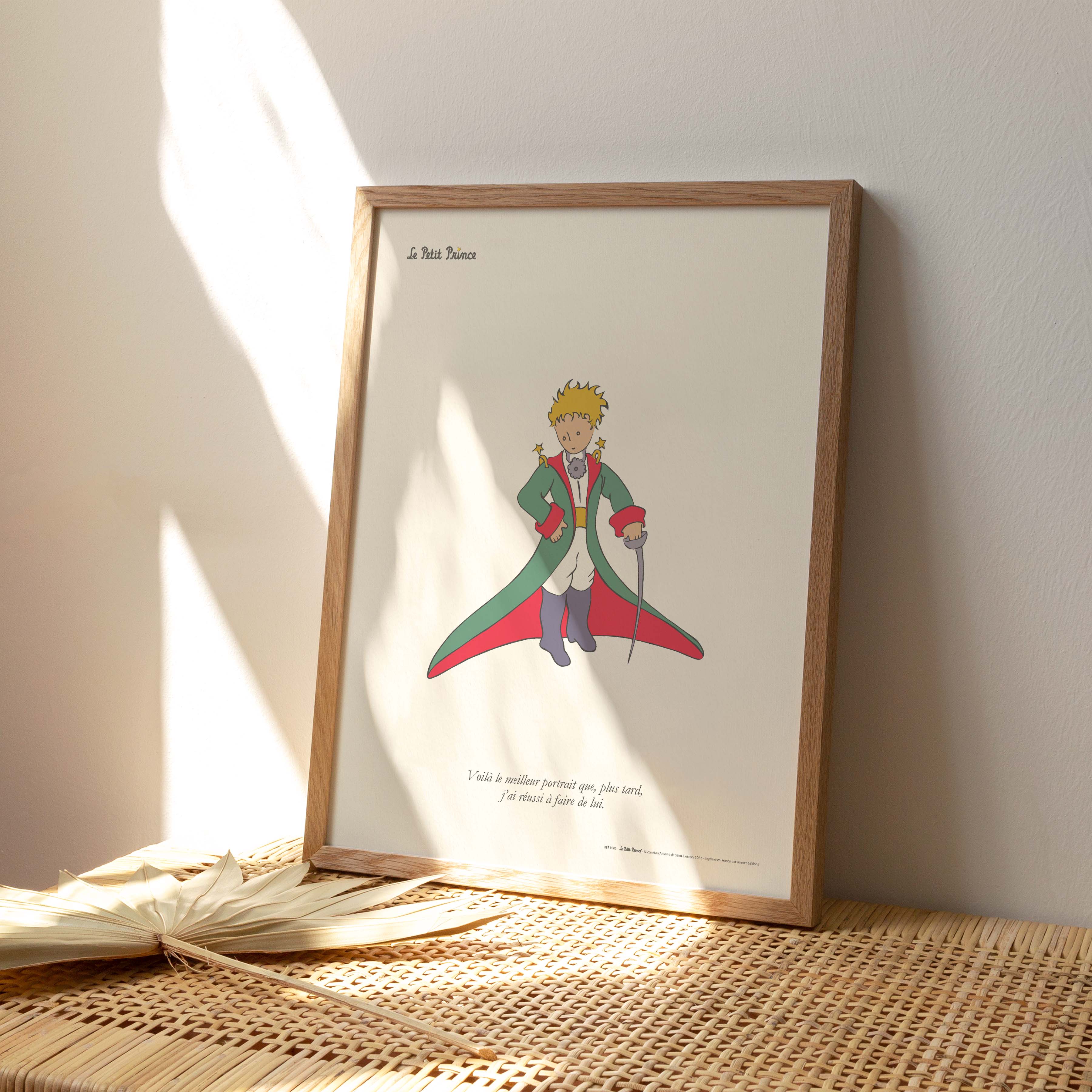 Affiche Le petit prince - Portrait en majesté-oneart.fr