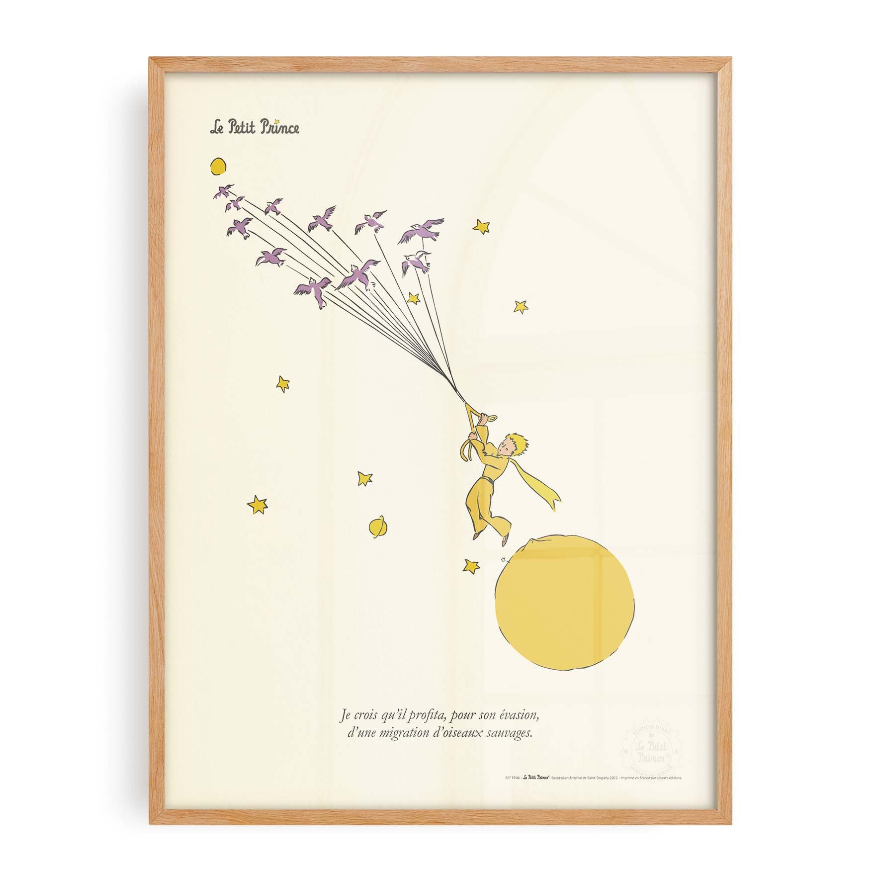 Affiche Le petit prince - Evasion-oneart.fr