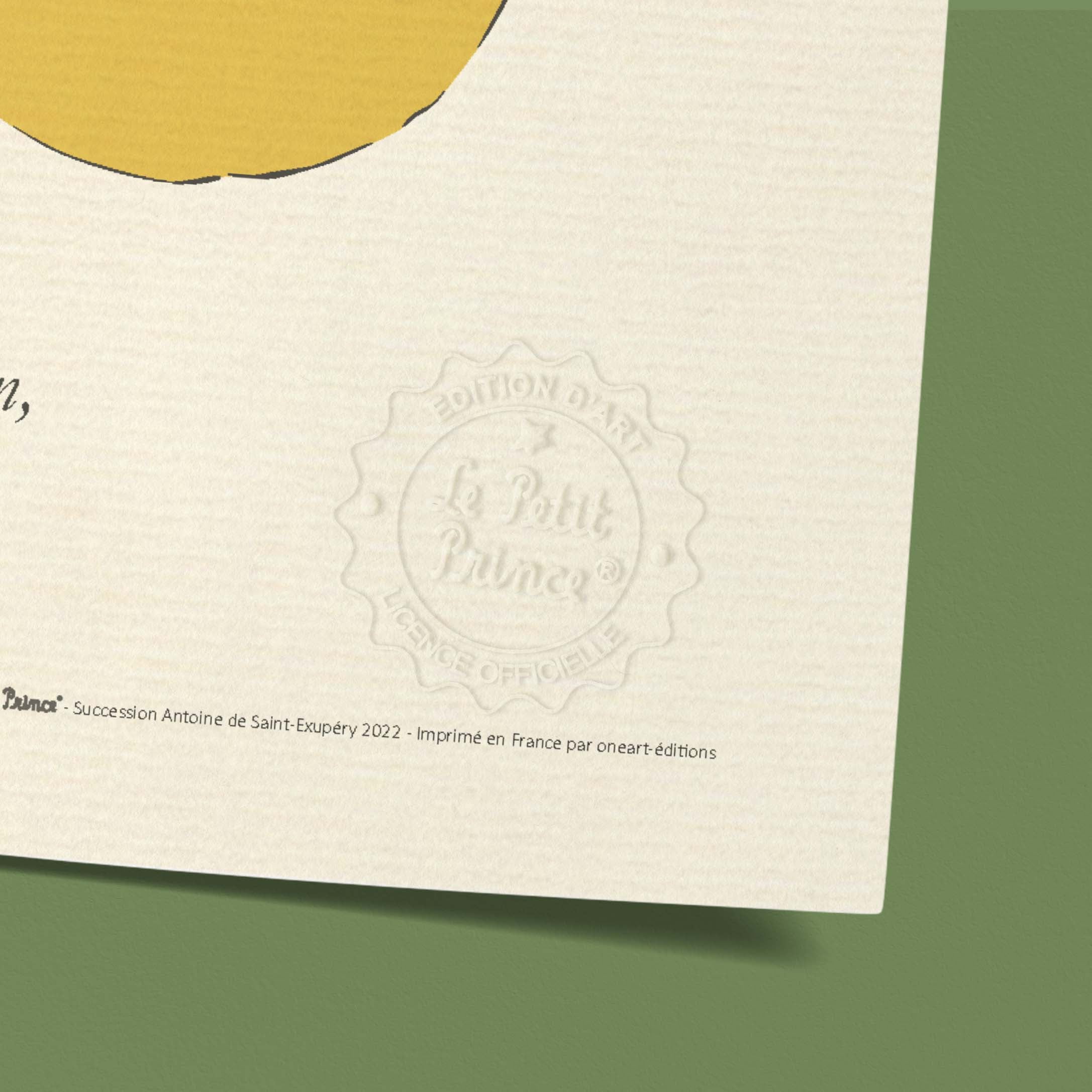 Affiche Le petit prince - Evasion-oneart.fr
