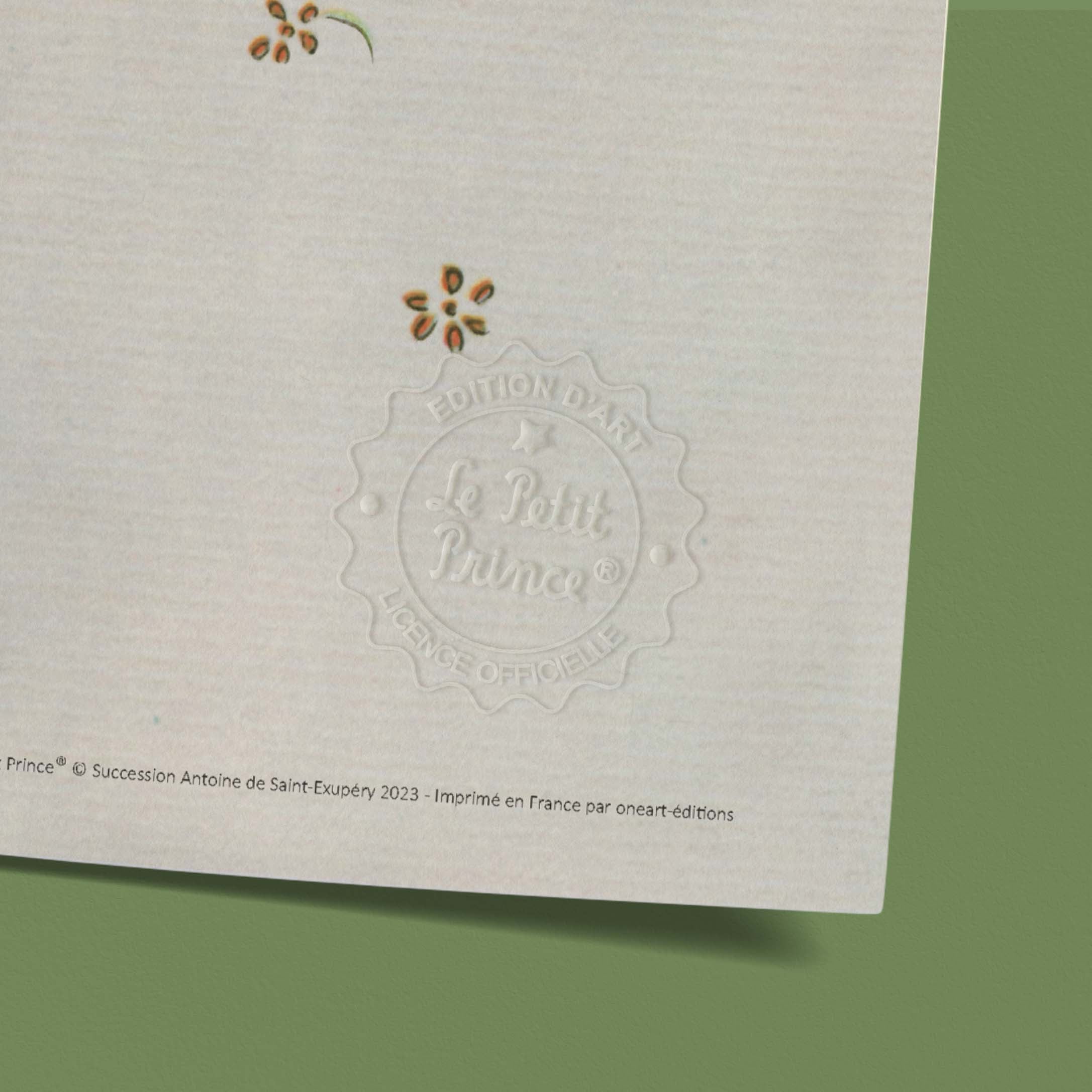 Affiche "Les Imparfaits" Le petit prince - Couverture anglais