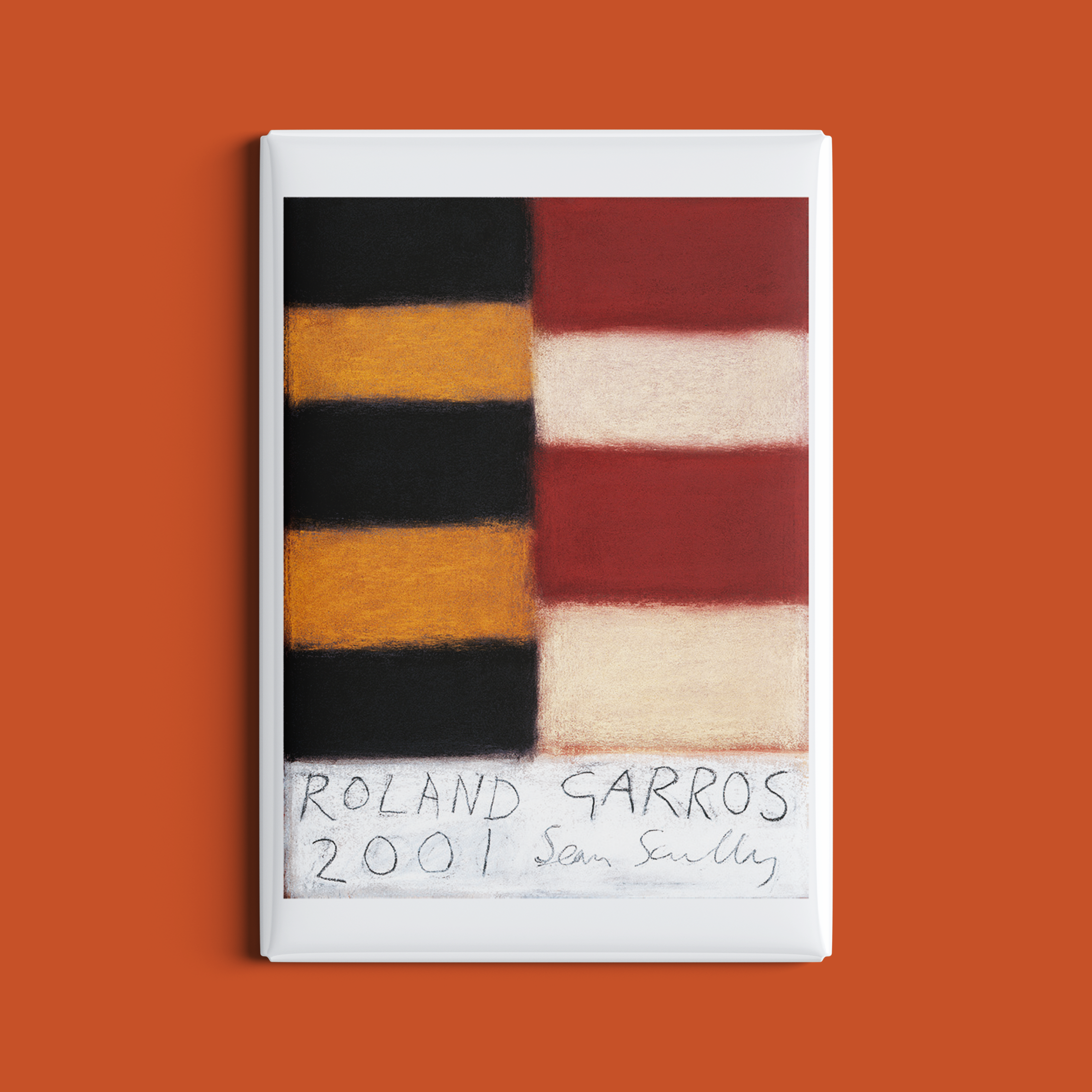 Magnet Roland-Garros 2001 par Sean SCULLY