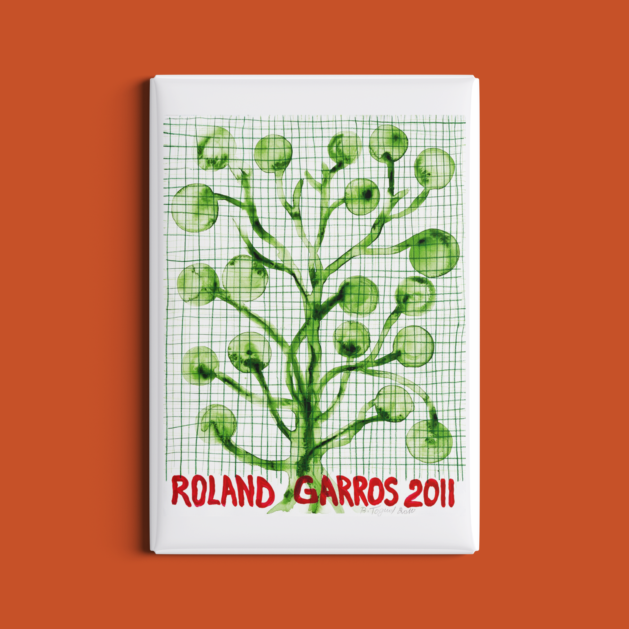 Magnet Roland-Garros 2011 par Barthélémy TOGUO