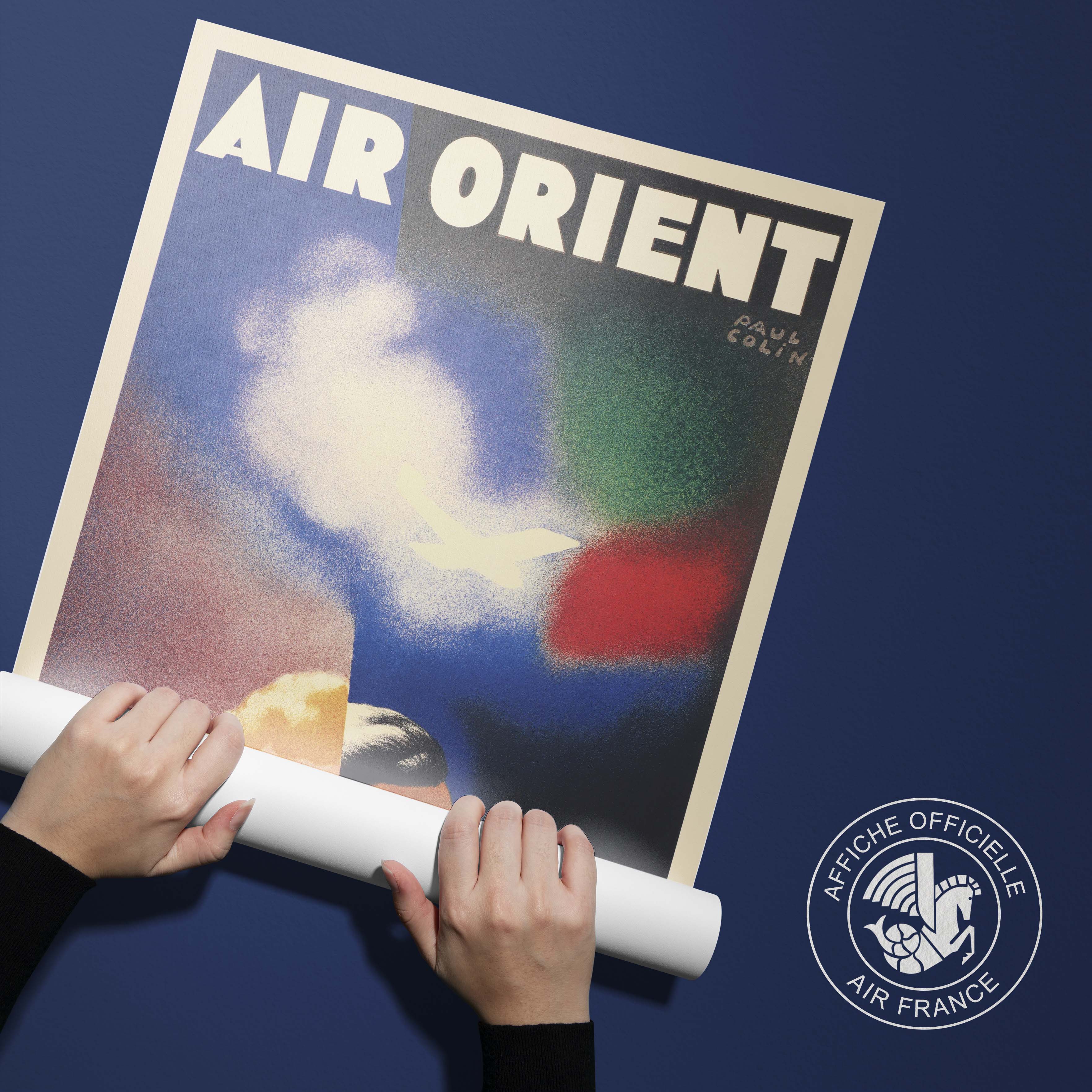 Affiche d'agence Air Orient-oneart.fr