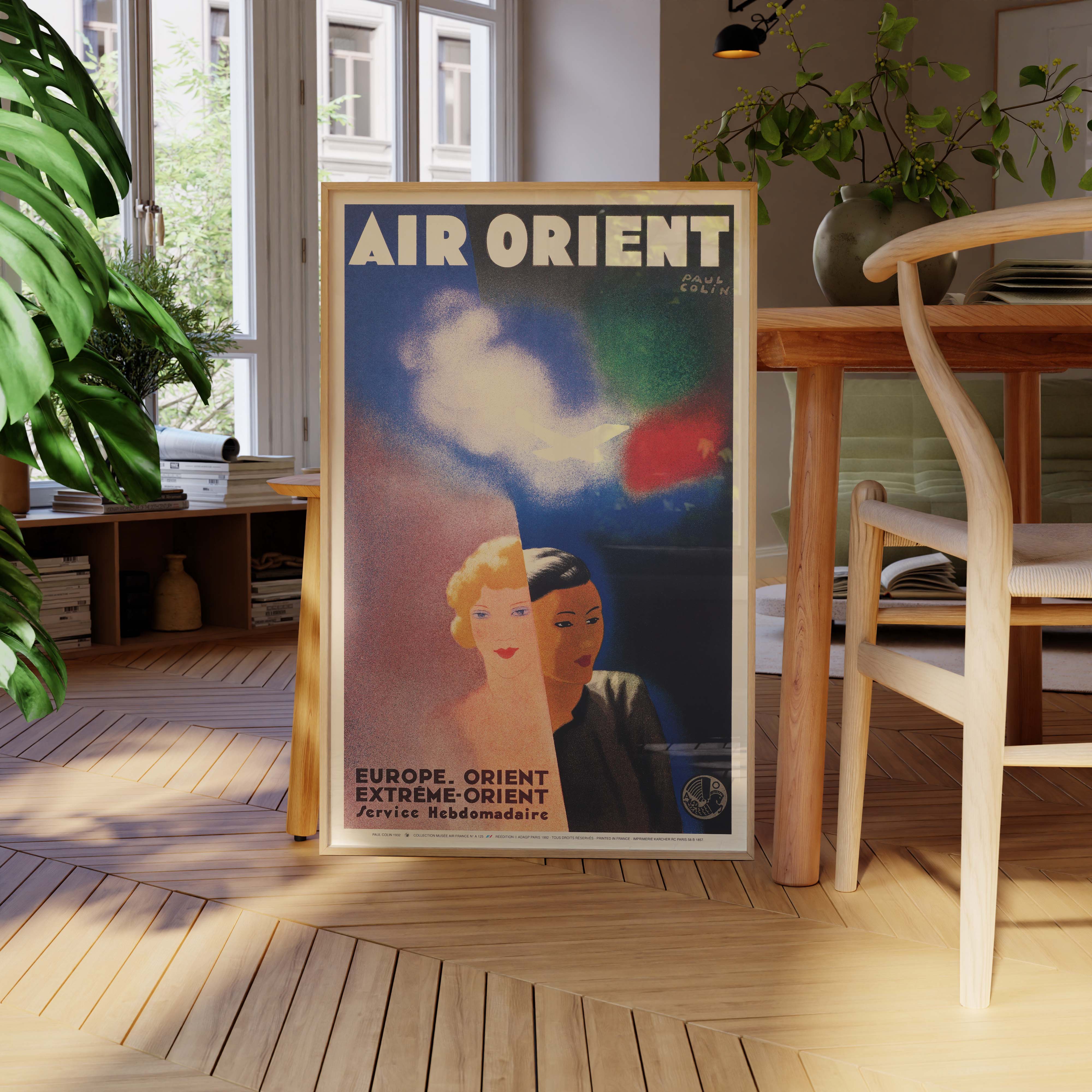 Affiche d'agence Air Orient-oneart.fr