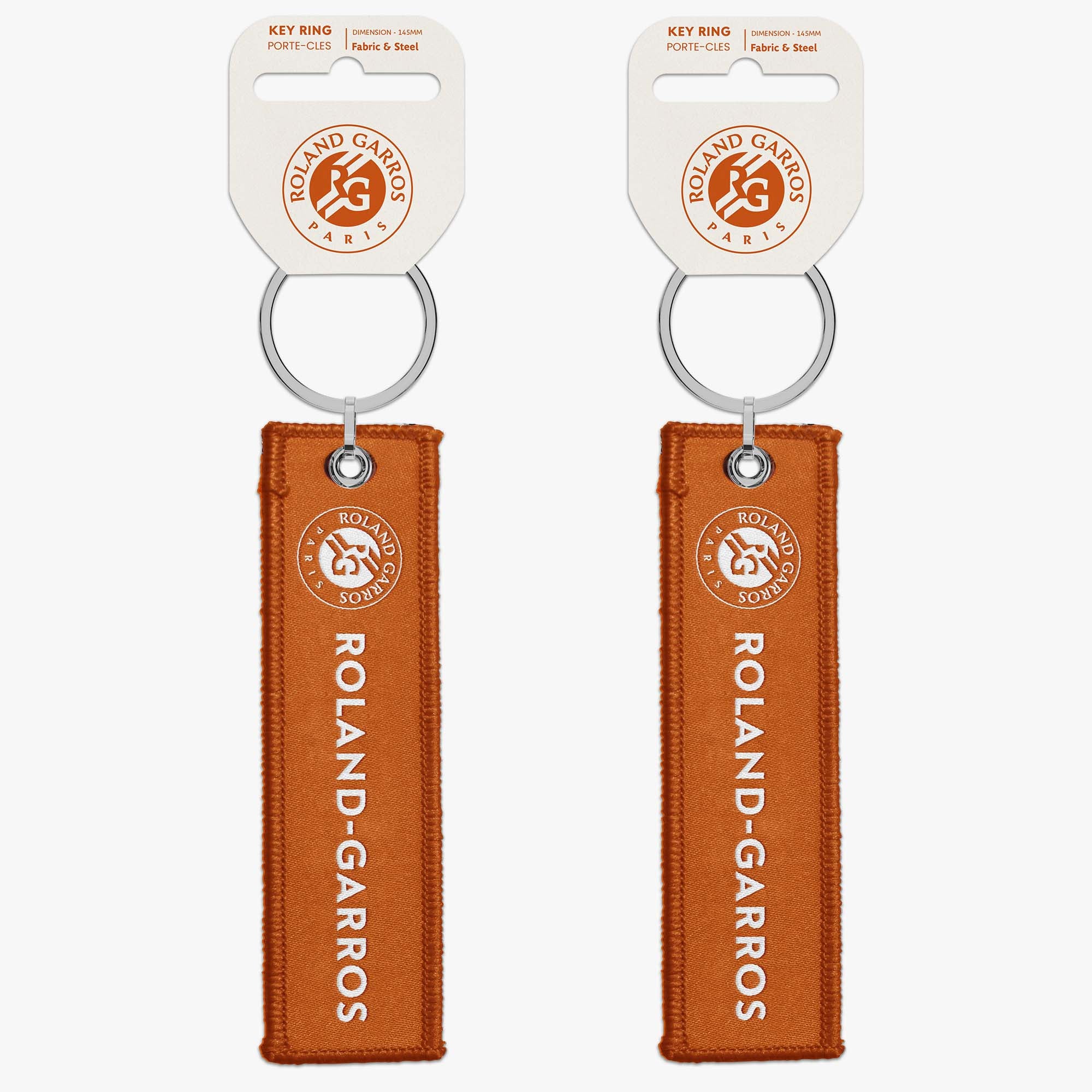 Roland-Garros Flame Keychain - Clay Court