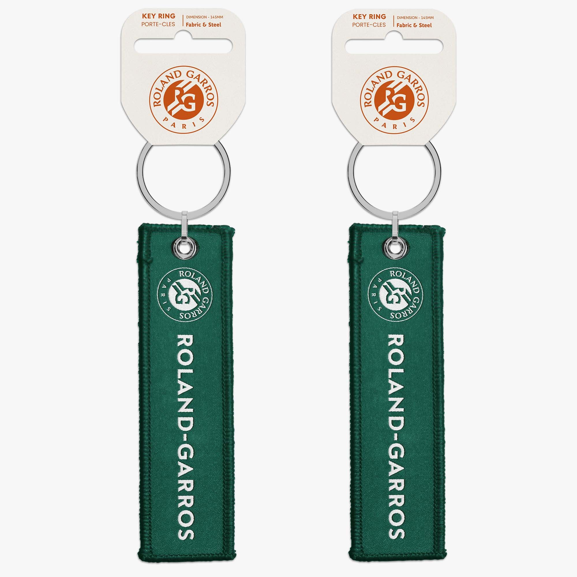 Roland-Garros Flame Keychain - Green