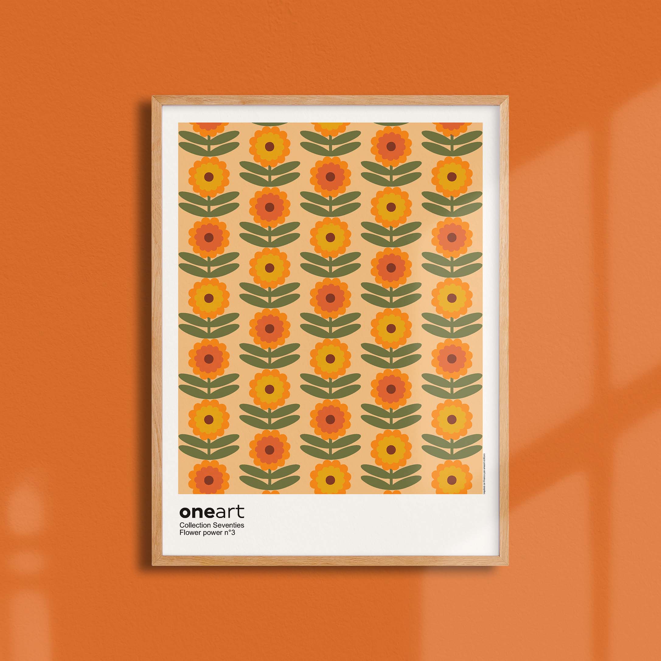 Poster Flower Power anni '70 n°3