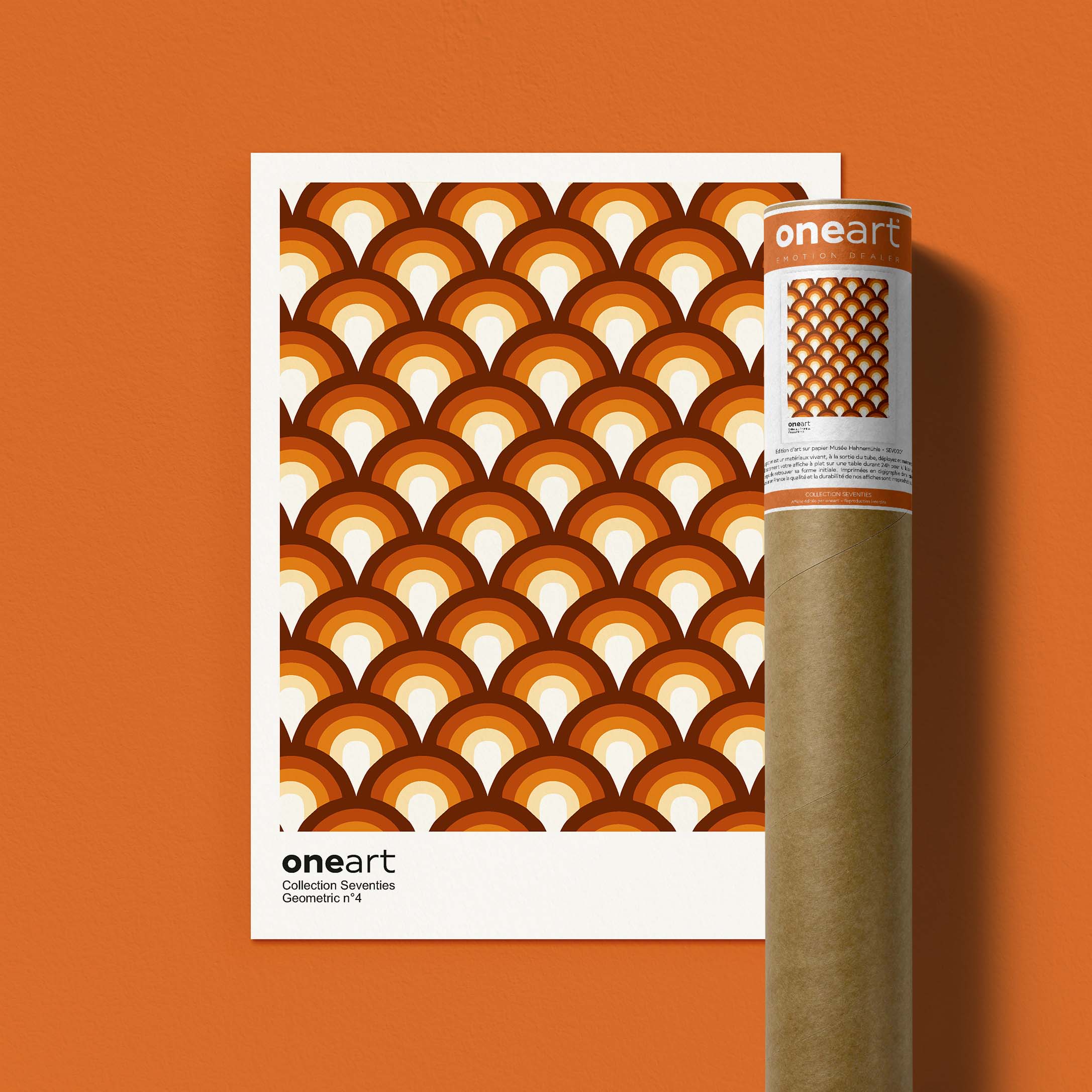 Poster Seventies Geometric n°4