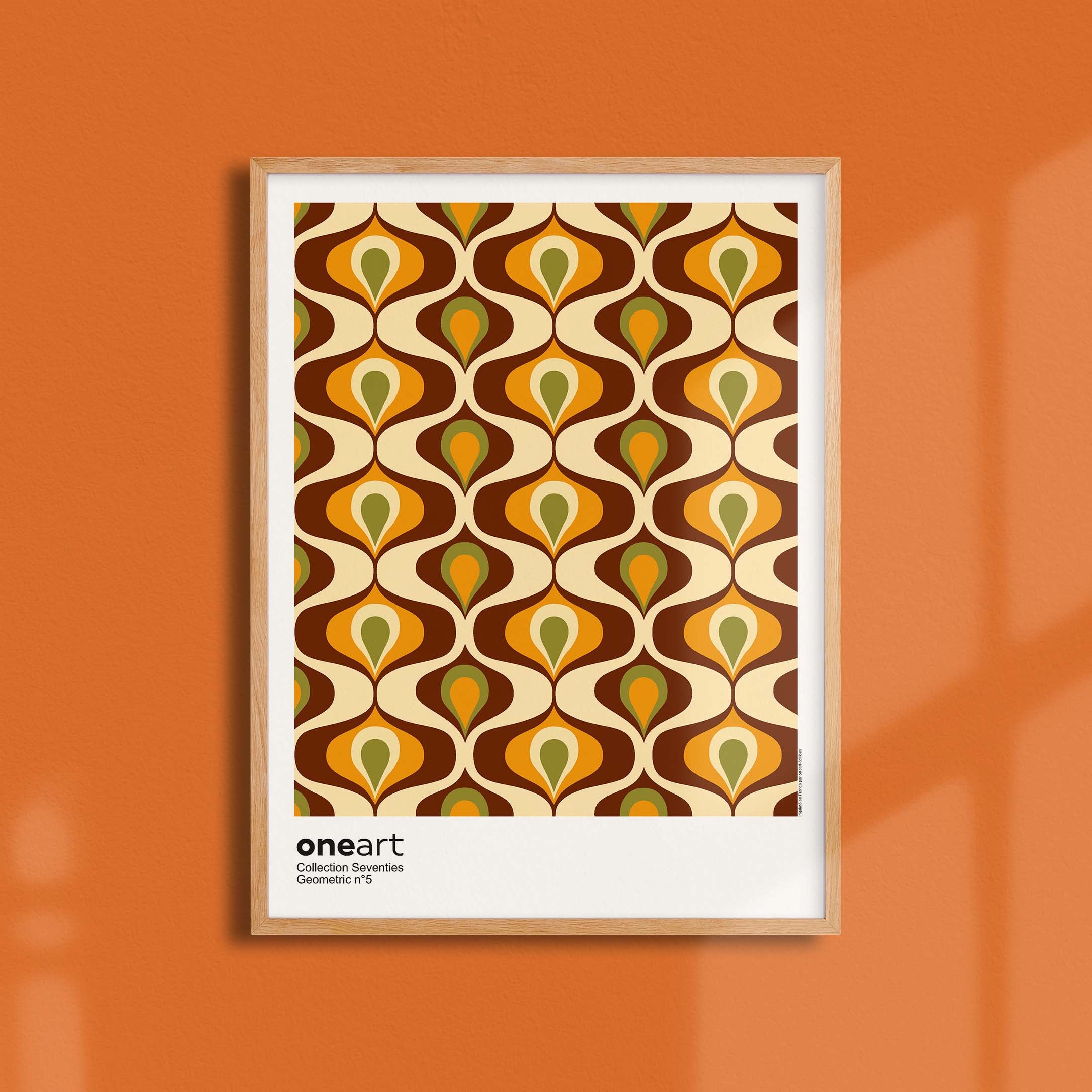 Poster Seventies Geometric n°5