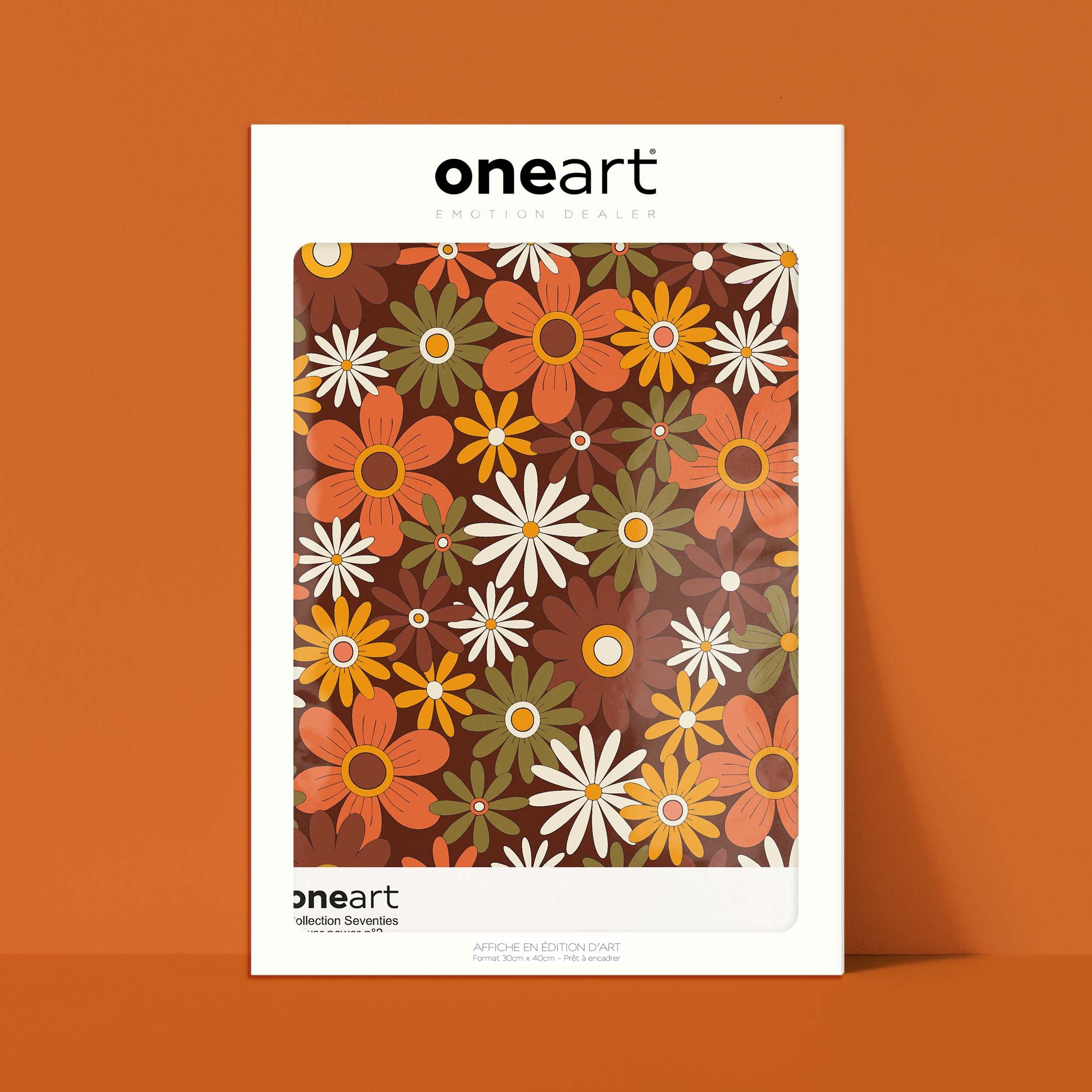 Poster Flower Power anni '70 n°2