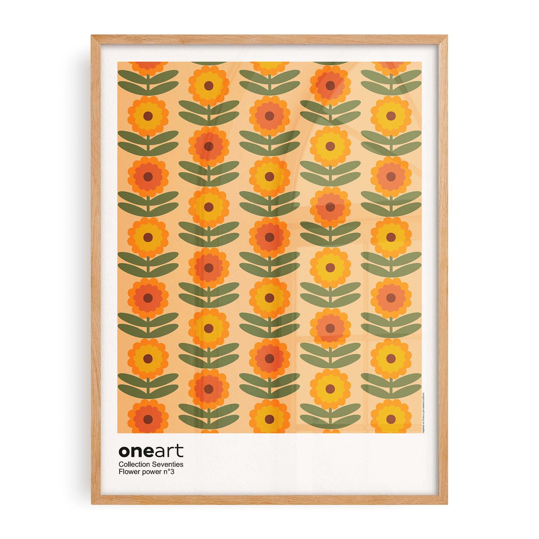 Poster Flower Power anni '70 n°3