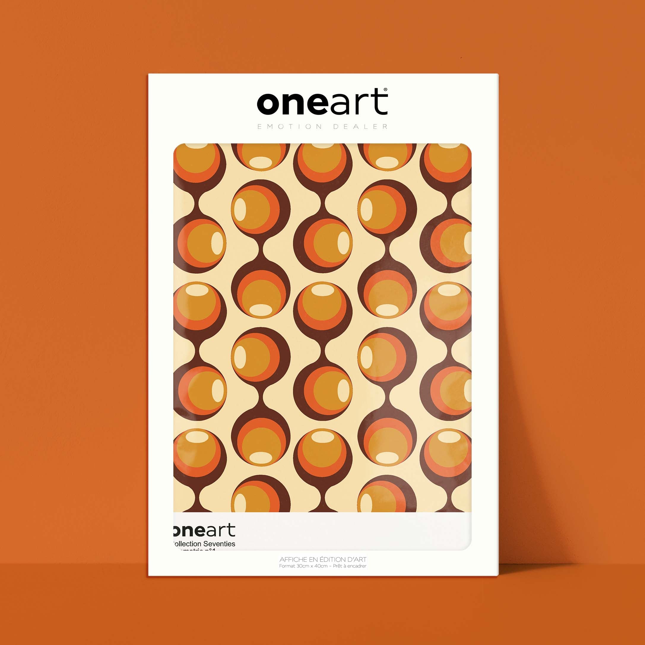 Poster Geometrico Anni '70 n°1