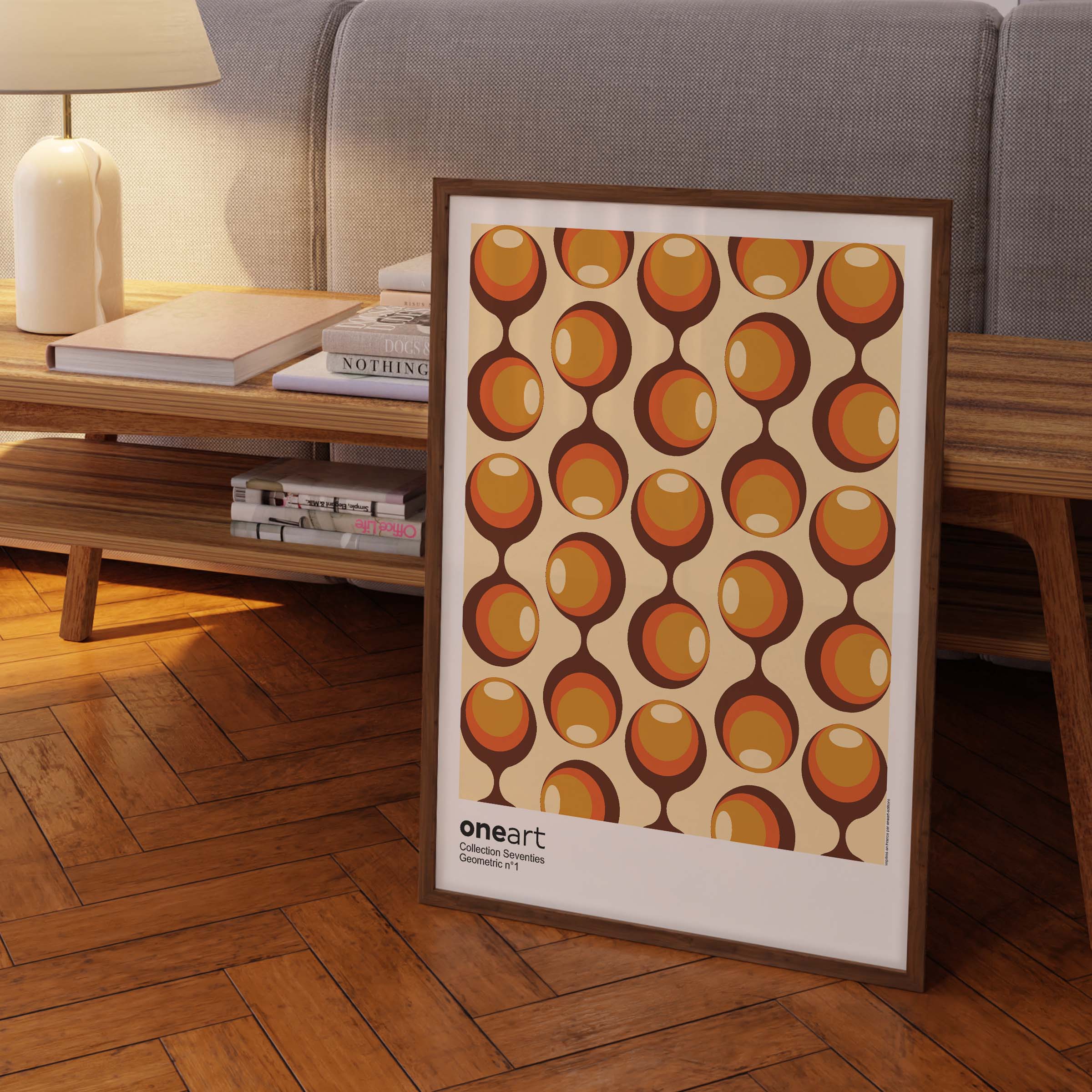 Poster Geometrico Anni '70 n°1