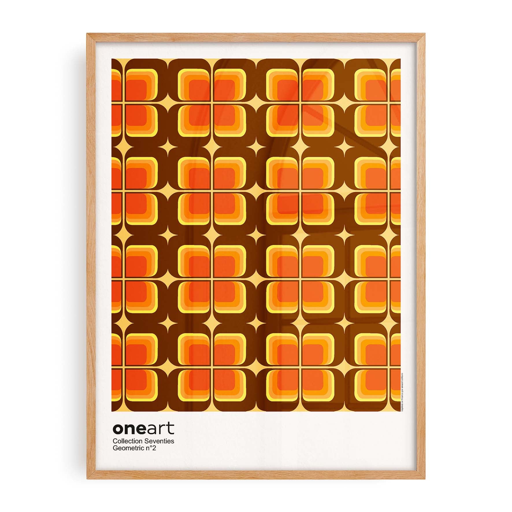 Poster Geometrico Anni '70 n°2