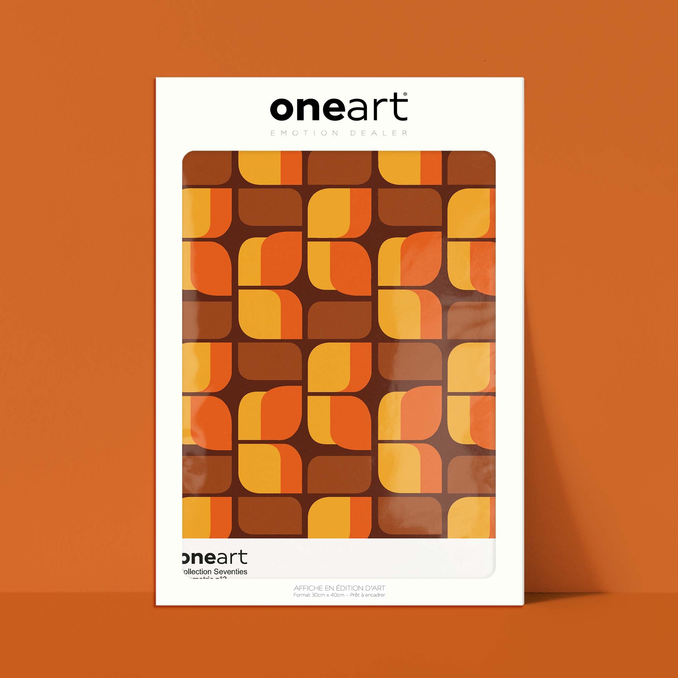 Poster Geometrico Anni '70 n°3