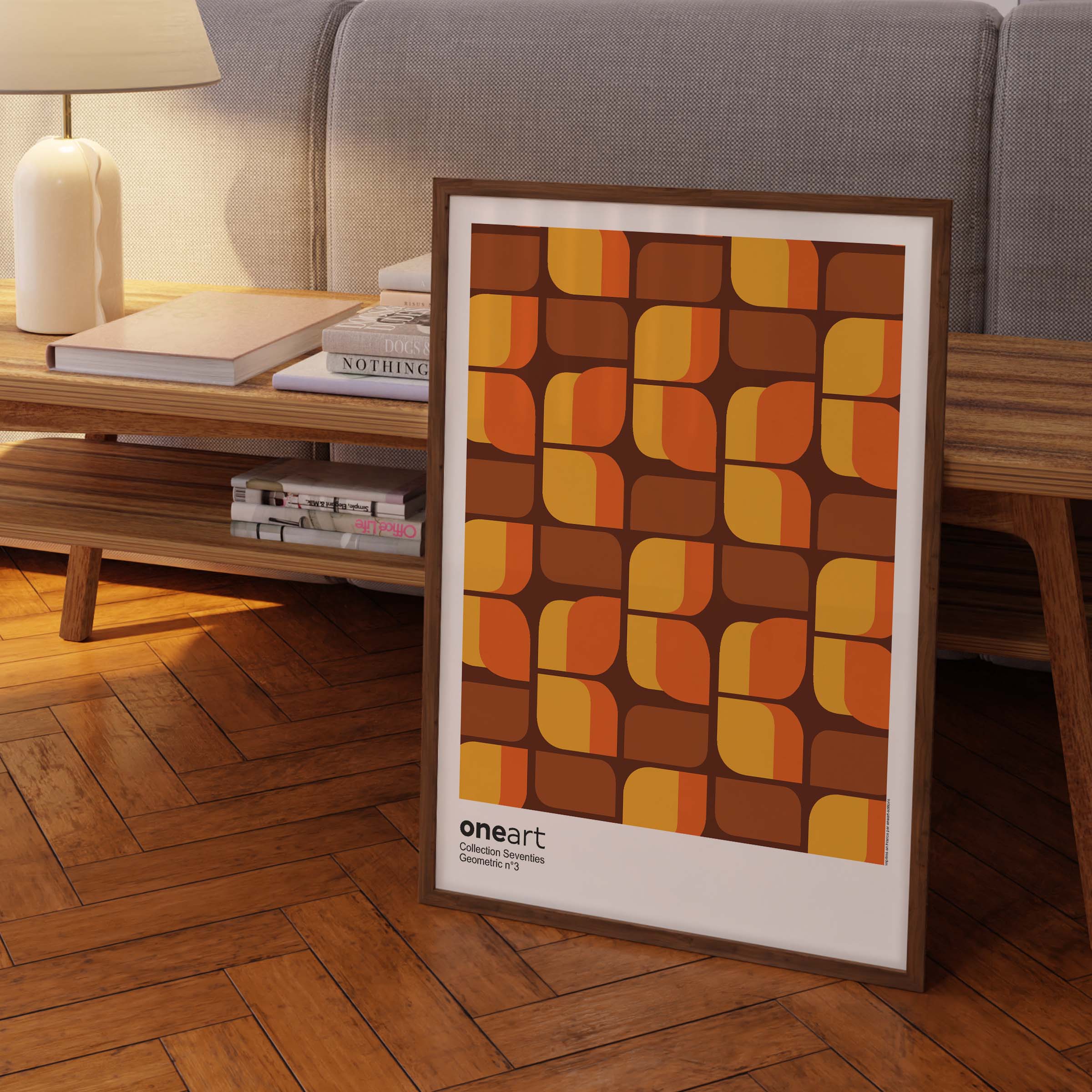 Poster Geometrico Anni '70 n°3