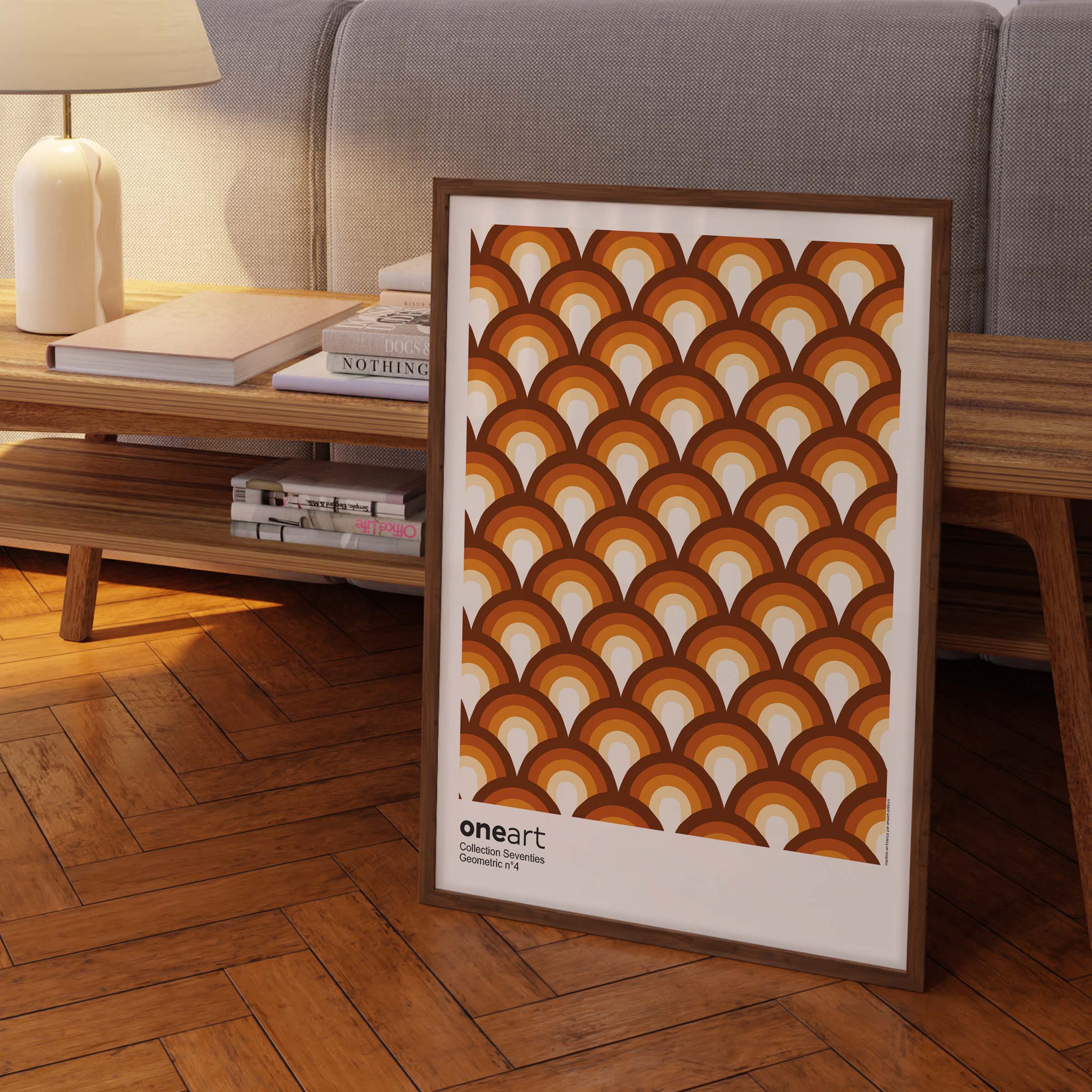 Poster Seventies Geometric n°4
