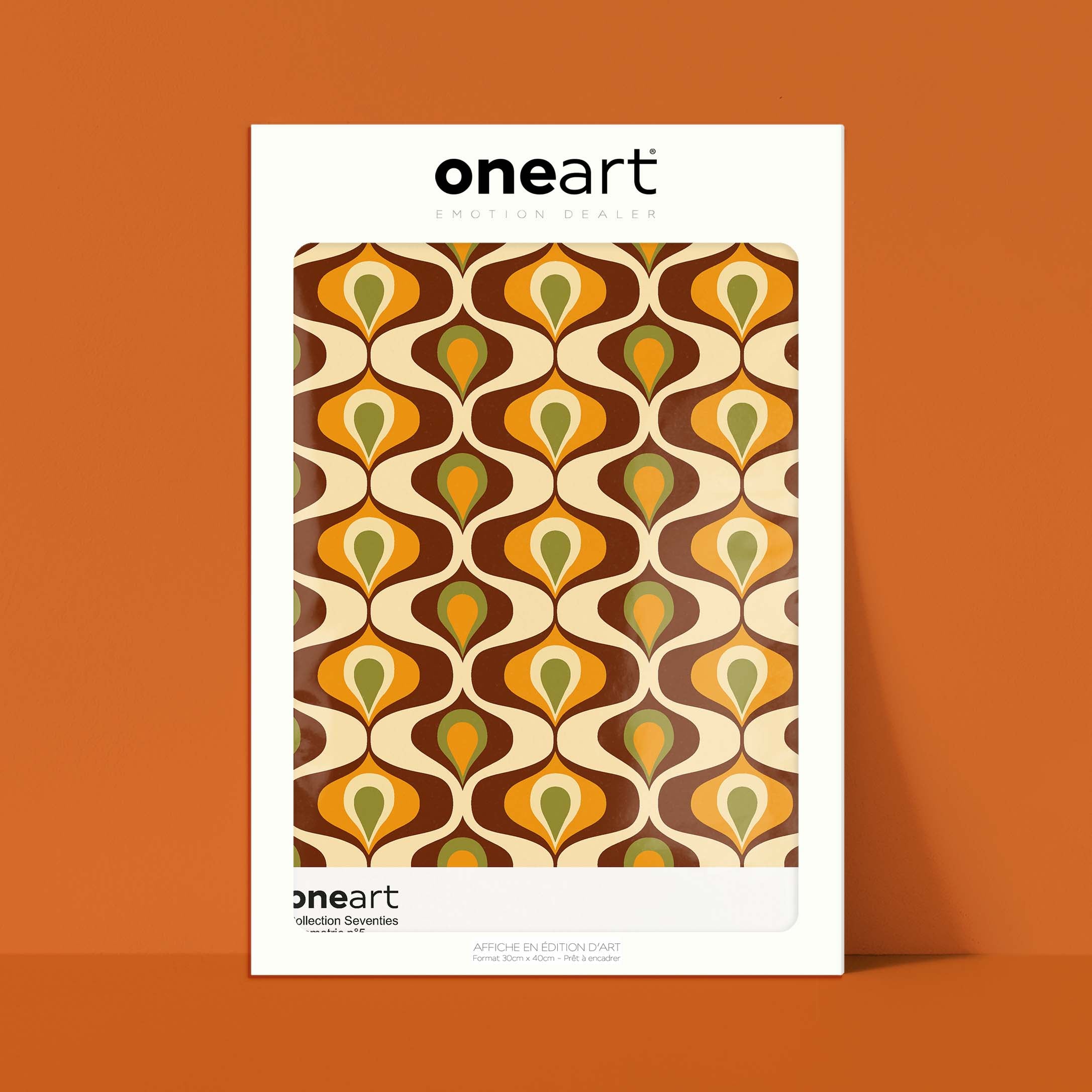 Poster Seventies Geometric n°5