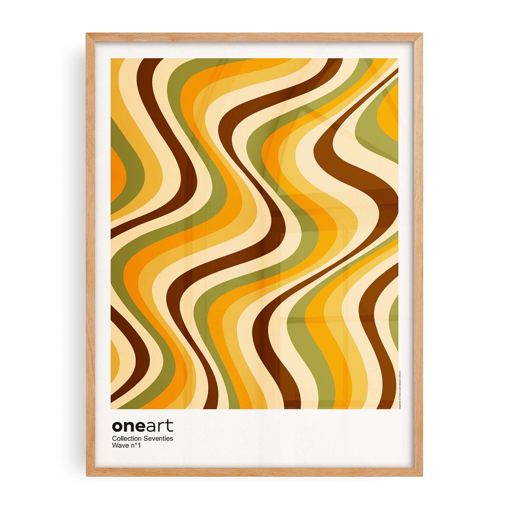 Poster Seventies Wave n°1