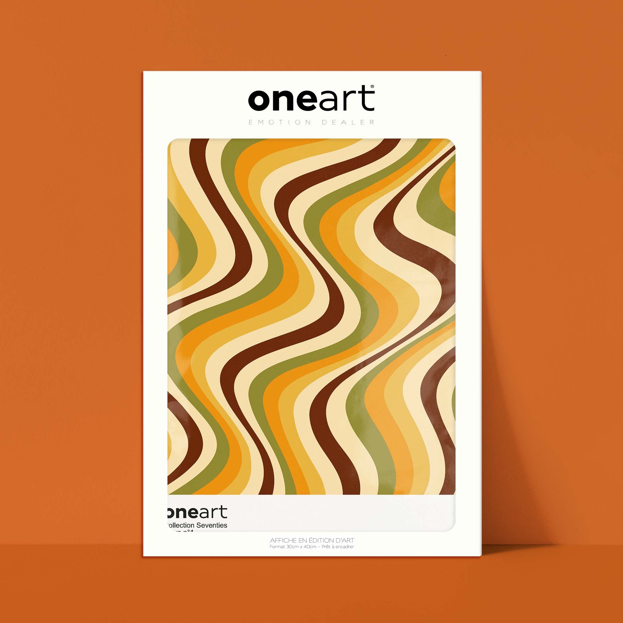 Poster Seventies Wave n°1