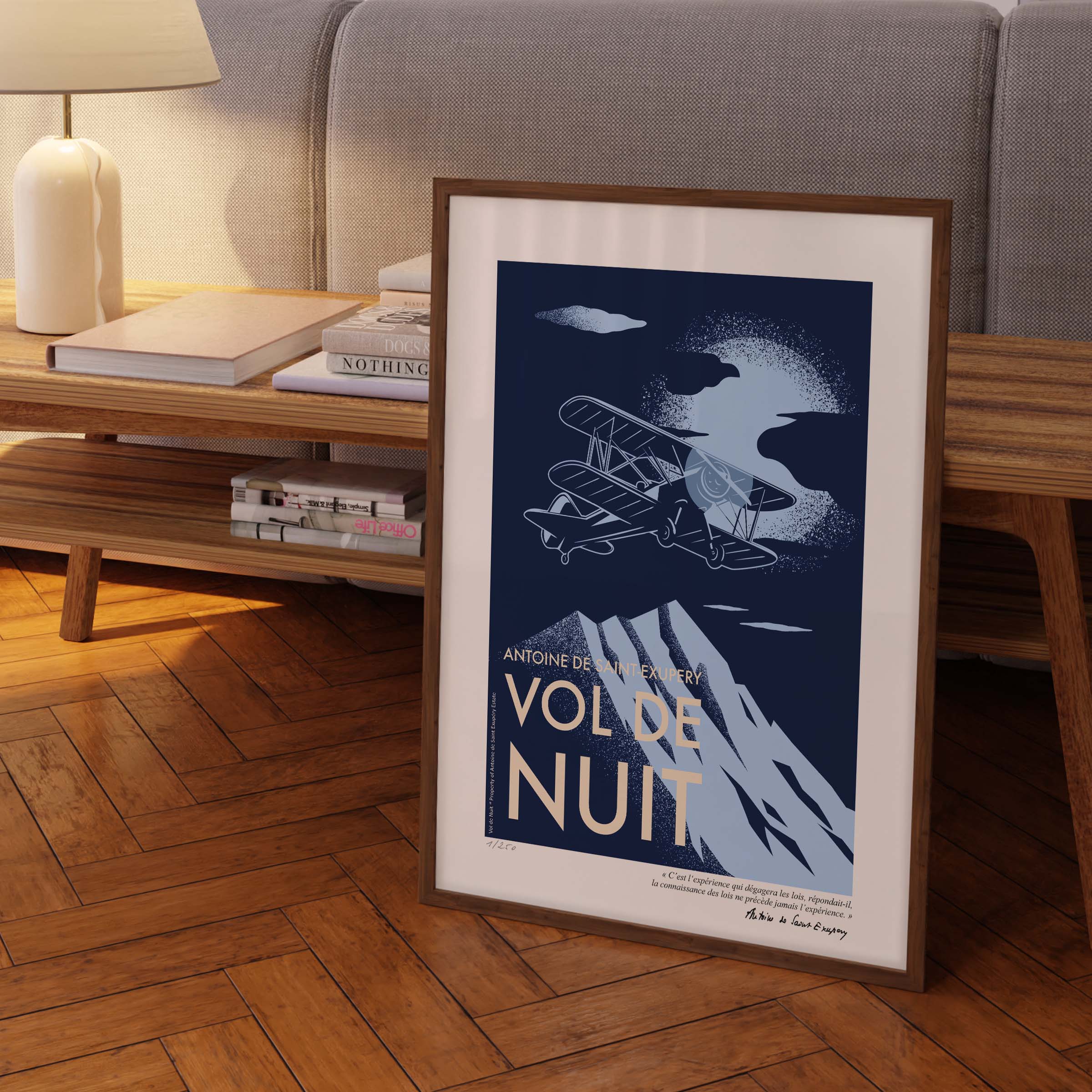 Affiche - Vol de Nuit 2-oneart.fr