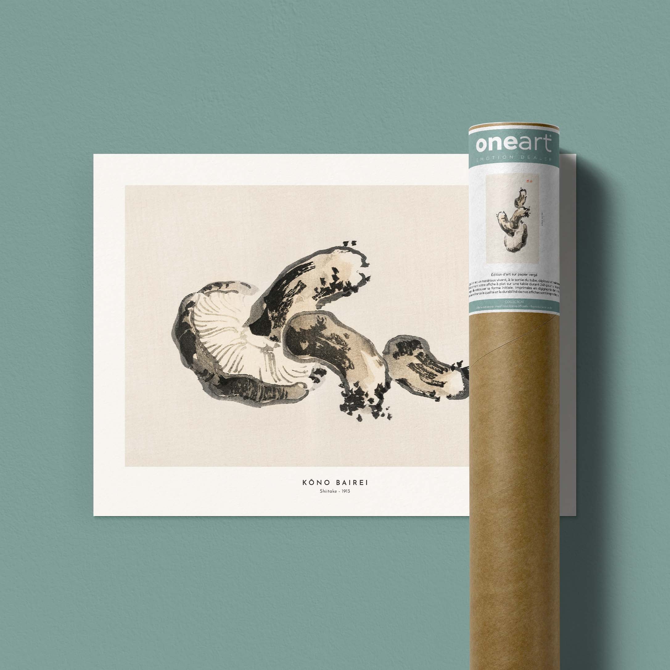 Estampe japonaise - Shiitake-oneart.fr