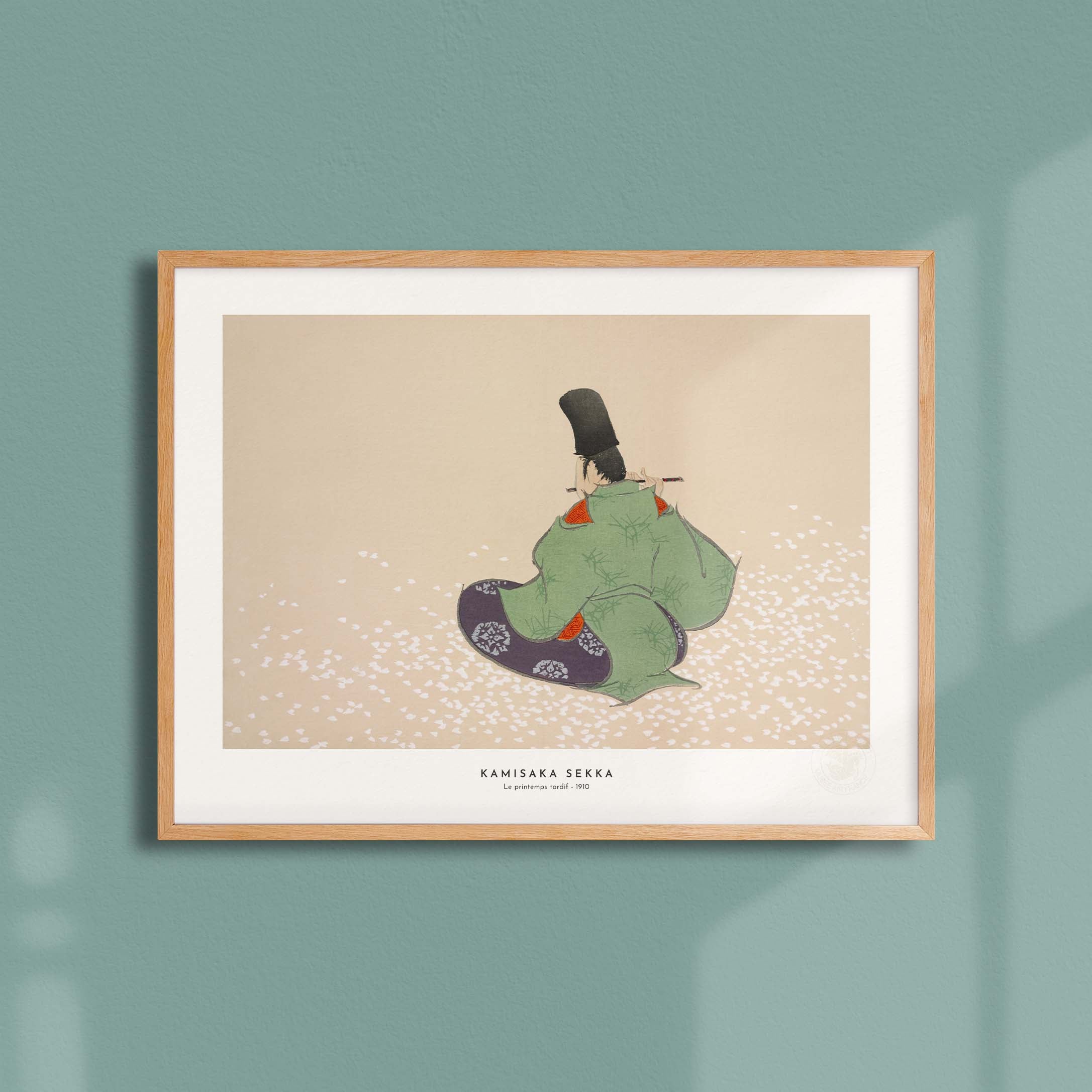 Estampe japonaise - Le printemps tardif-oneart.fr