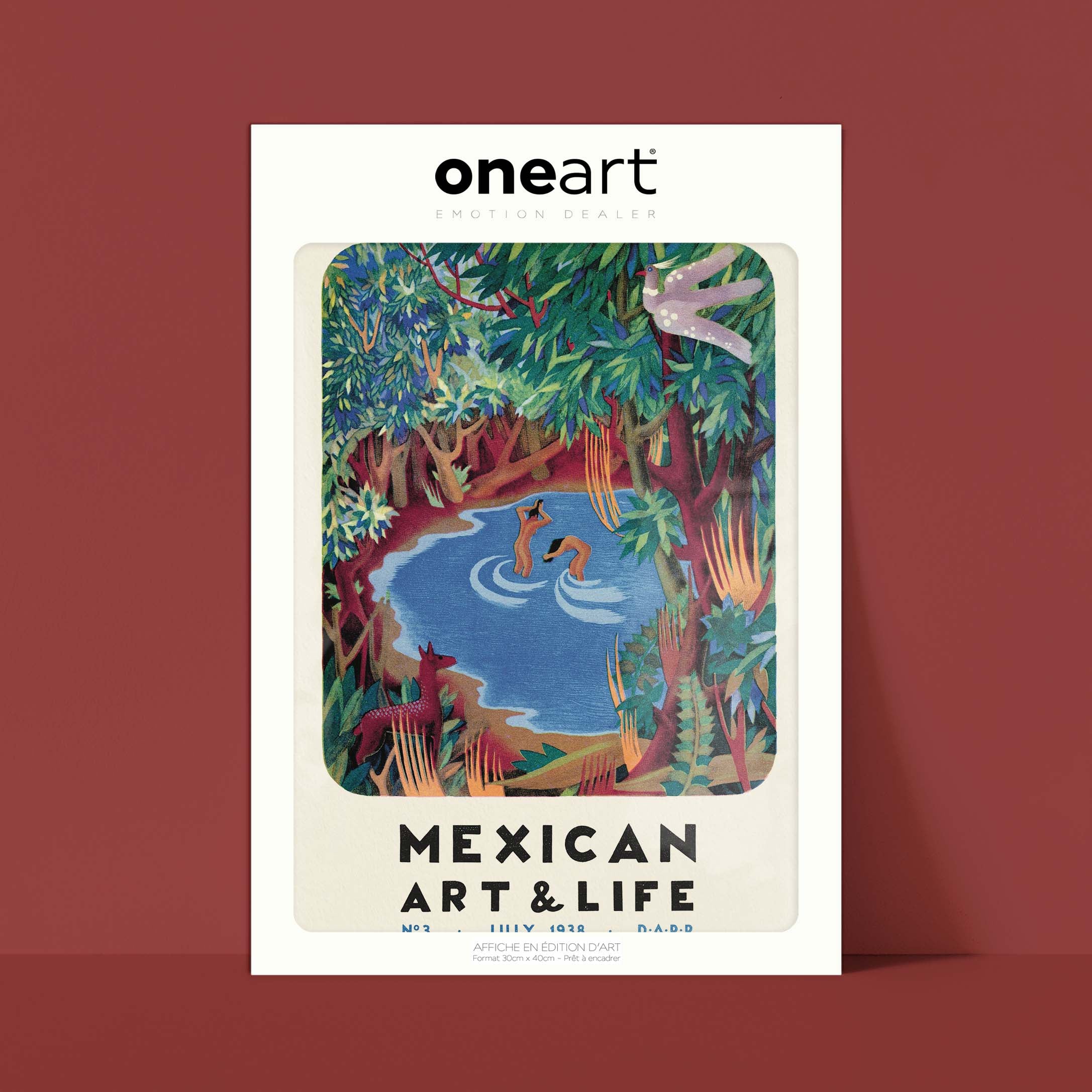Affiche Mexican Art & Life - N° 3-oneart.fr