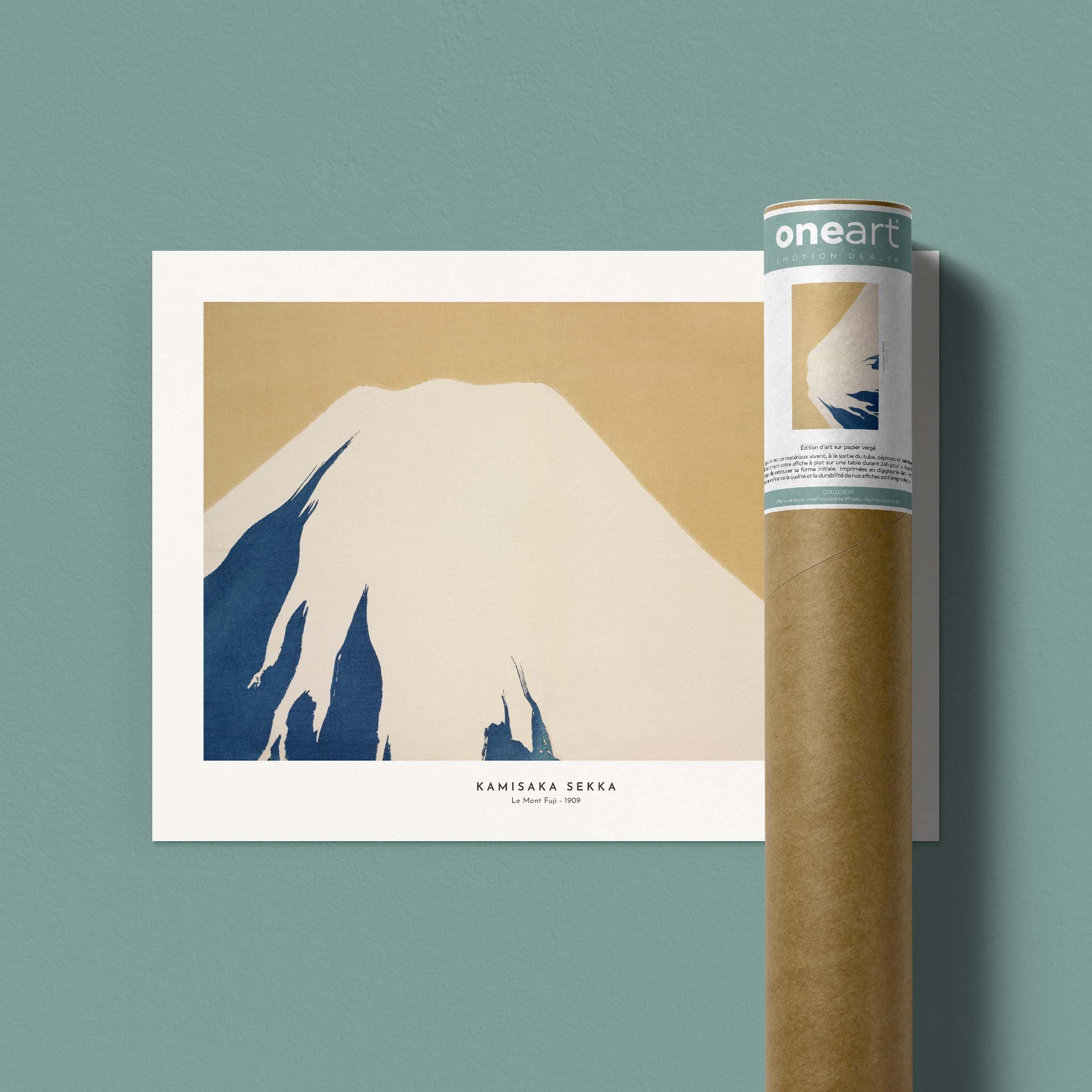 Estampe japonaise - Le Mont Fuji-oneart.fr