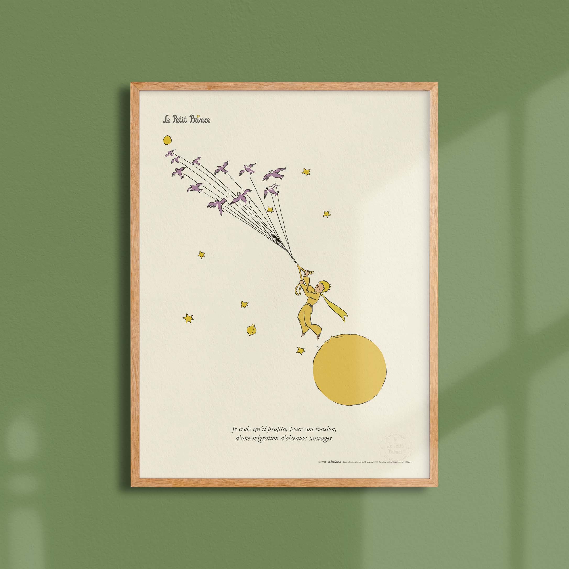 Affiche Le petit prince - Evasion-oneart.fr